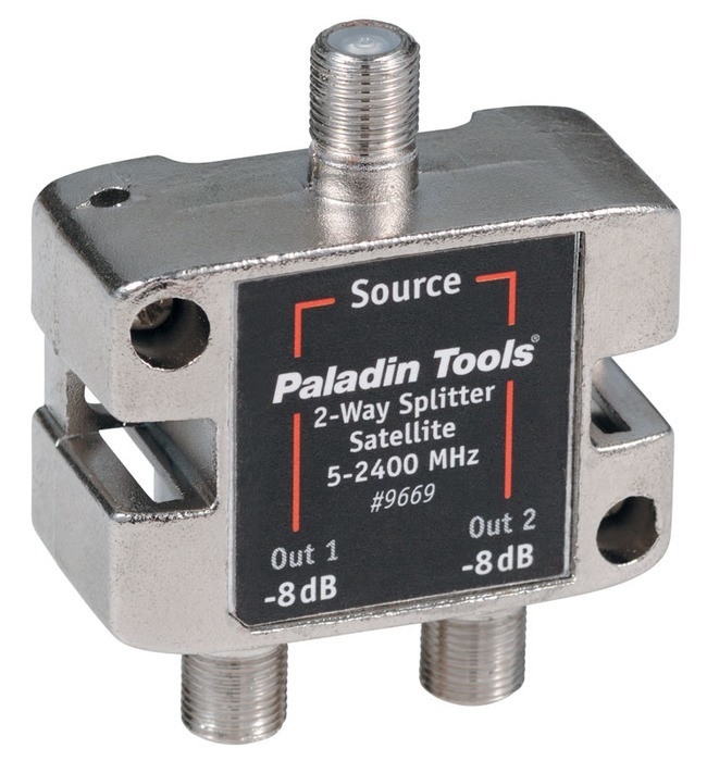 Product image for GRN PA9669 SPLITTER 2-WAY CATVF 5-2