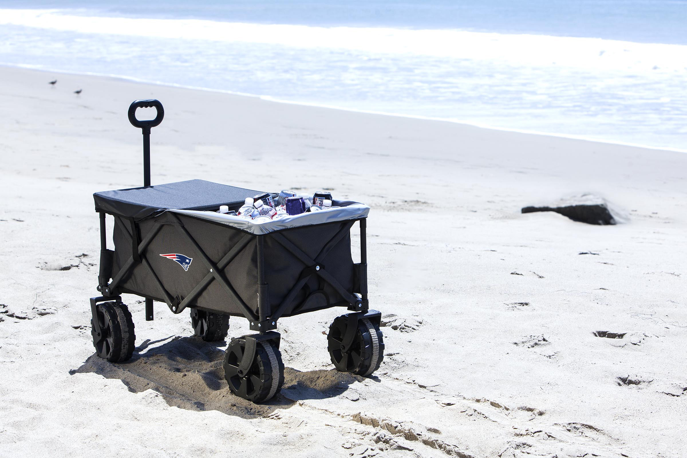 New England Patriots - Adventure Wagon Elite All-Terrain Portable Utility Wagon