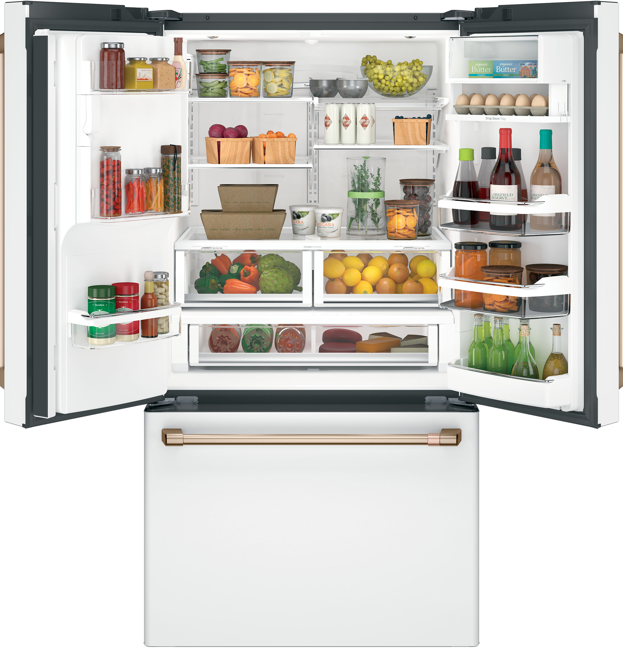 36" Std-Depth 28.0 CuFt 3 Dr French Extrnl Dispnr Hot Water RPWFE Filter ENERGY STAR® Qualified ADA Compliant — Connectable via built-in WiFi view 2