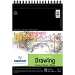 Canson Artist Series C à Grain Drawing Pad Top Wire Binding 20 Sheet 9x12  inch 1 Count