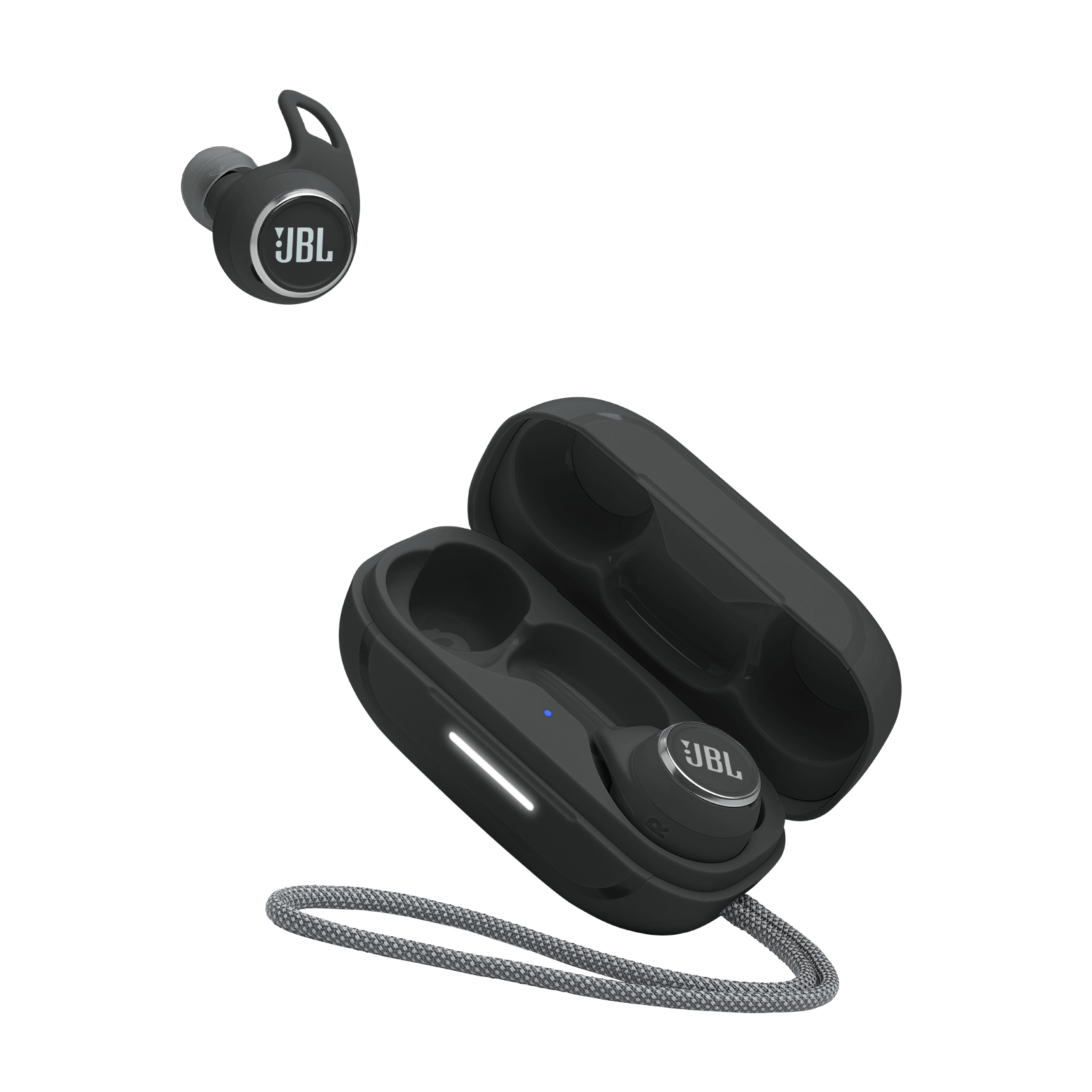 JBL Reflect Aero TWS, True wireless Noise Cancelling active earbuds.