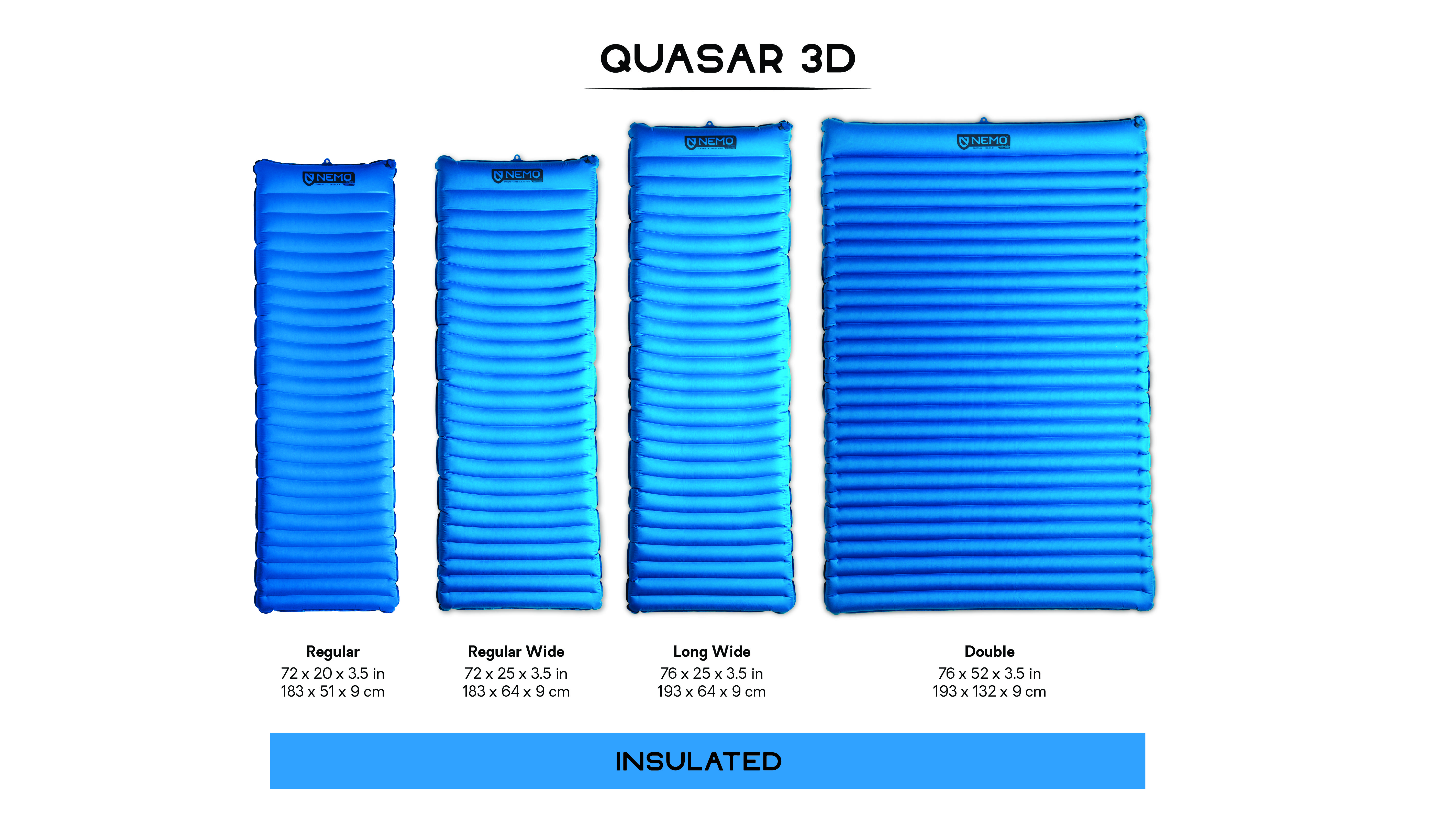 Quasar 3D Insulated Regular Wide