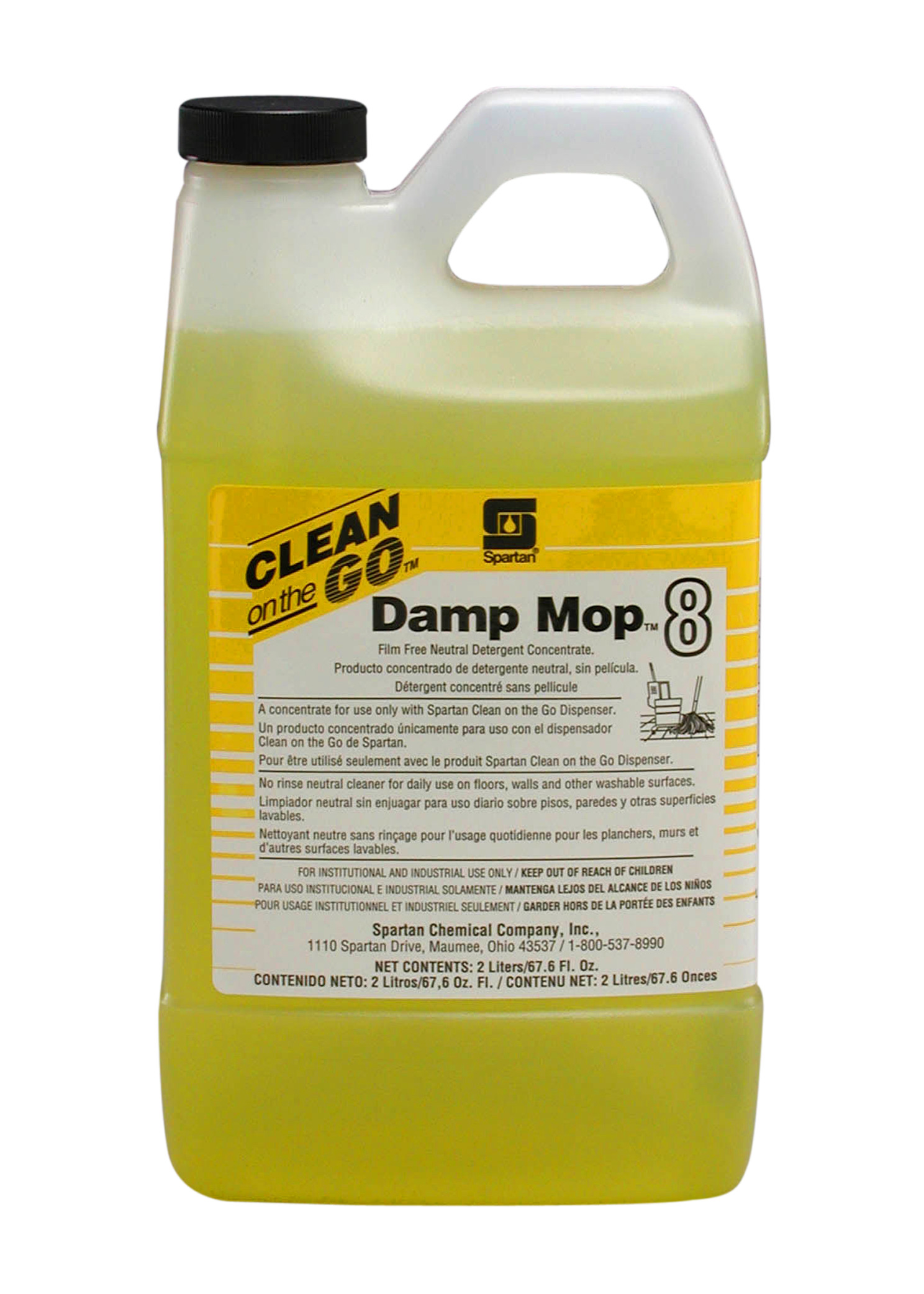 Spartan Chemical Company Damp Mop 8, 2 LITER 4/CS