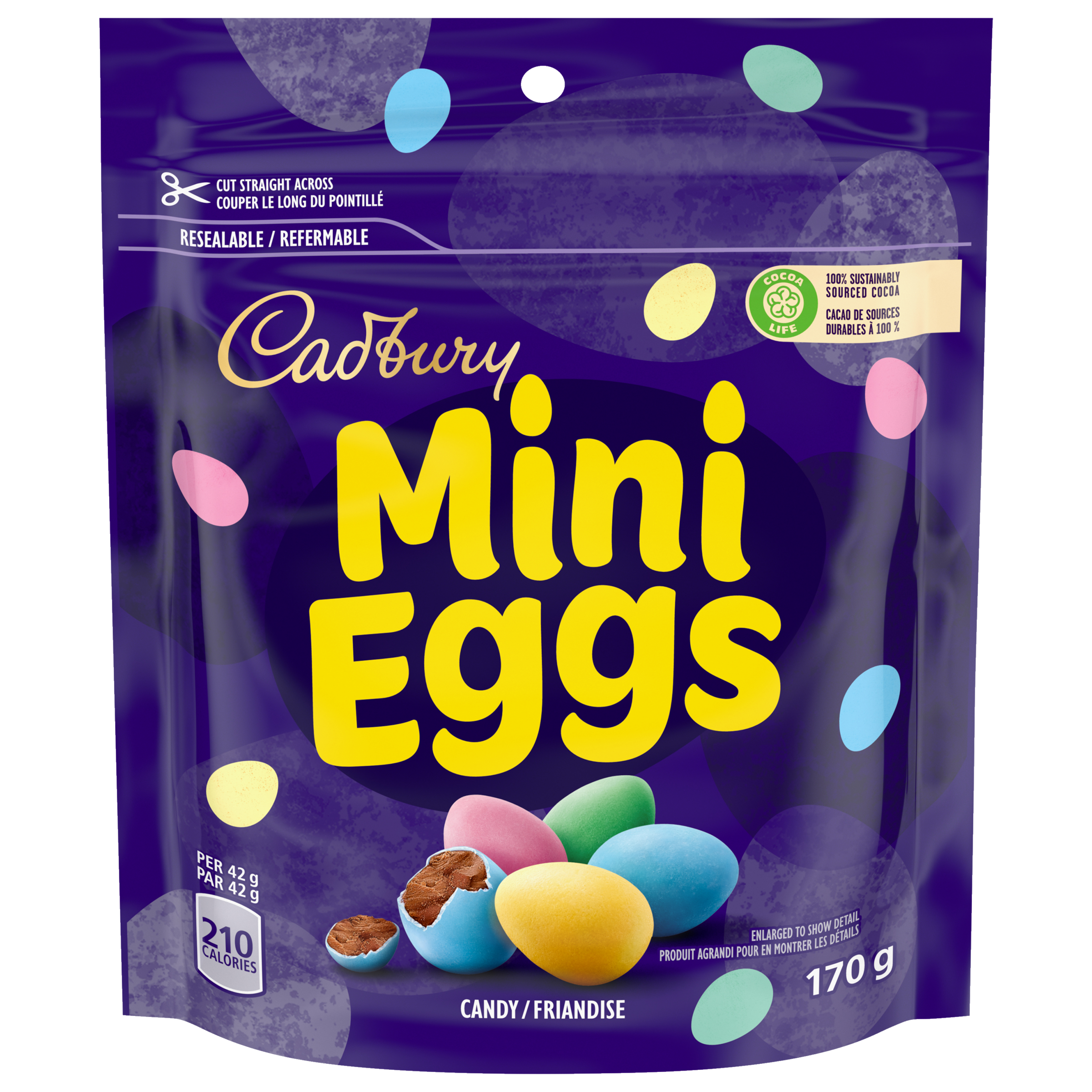 Cadbury Mini Eggs, 170g-thumbnail-1