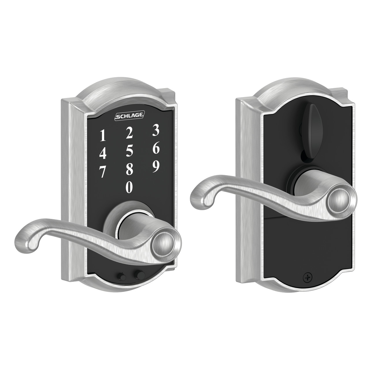 Schlage Touch™ Keyless Touchscreen Lever with Flair Lever