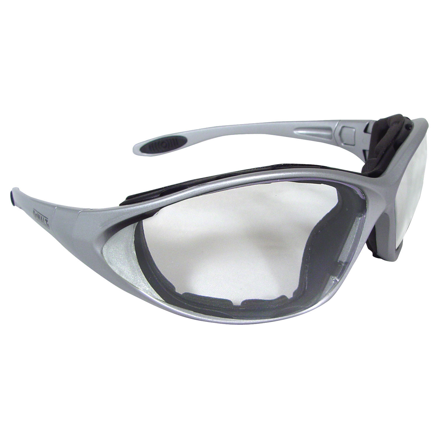 DPG95 Framework Protective Eyewear - Silver Frame - Clear Anti-Fog Lens