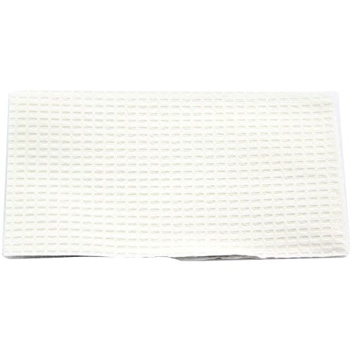 Patient Towel Tissue/Poly 17" x 18" 3-Ply White - 500/Case