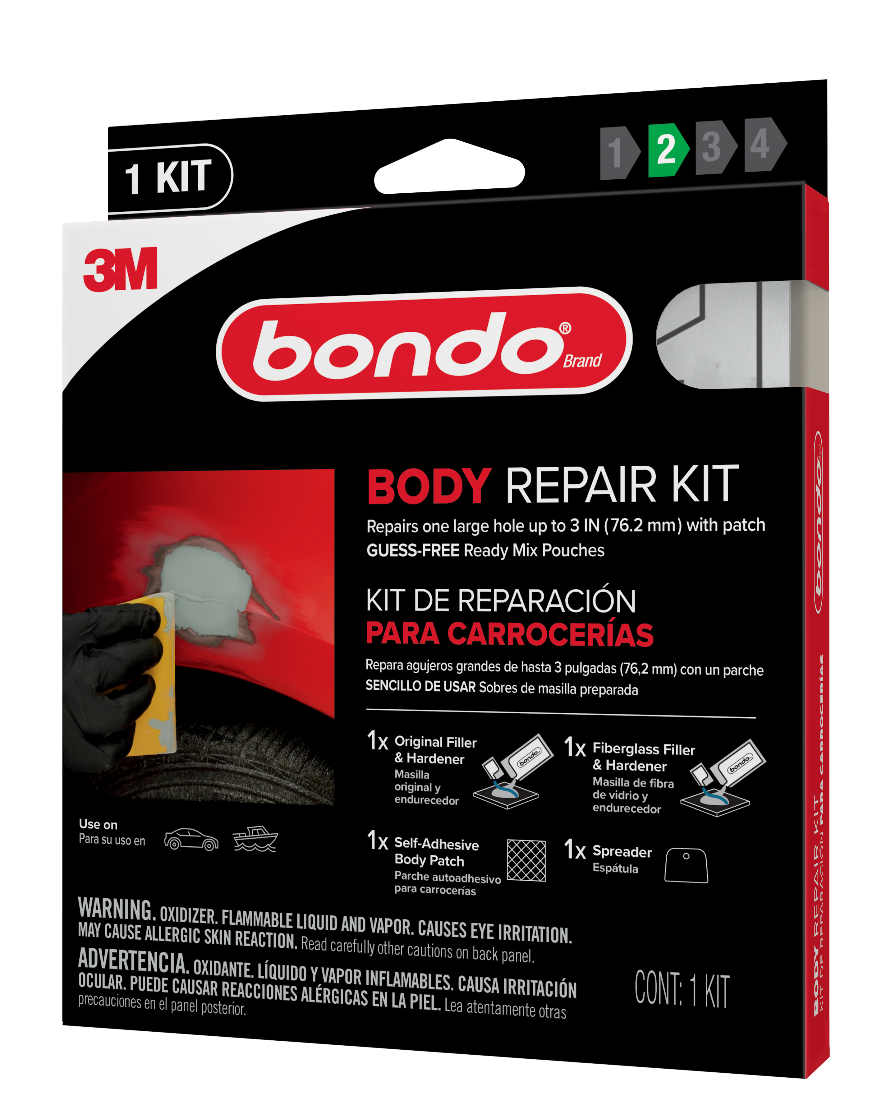 SKU 7100322371 | Bondo® Body Repair Kit BRKIT-2PK-ES