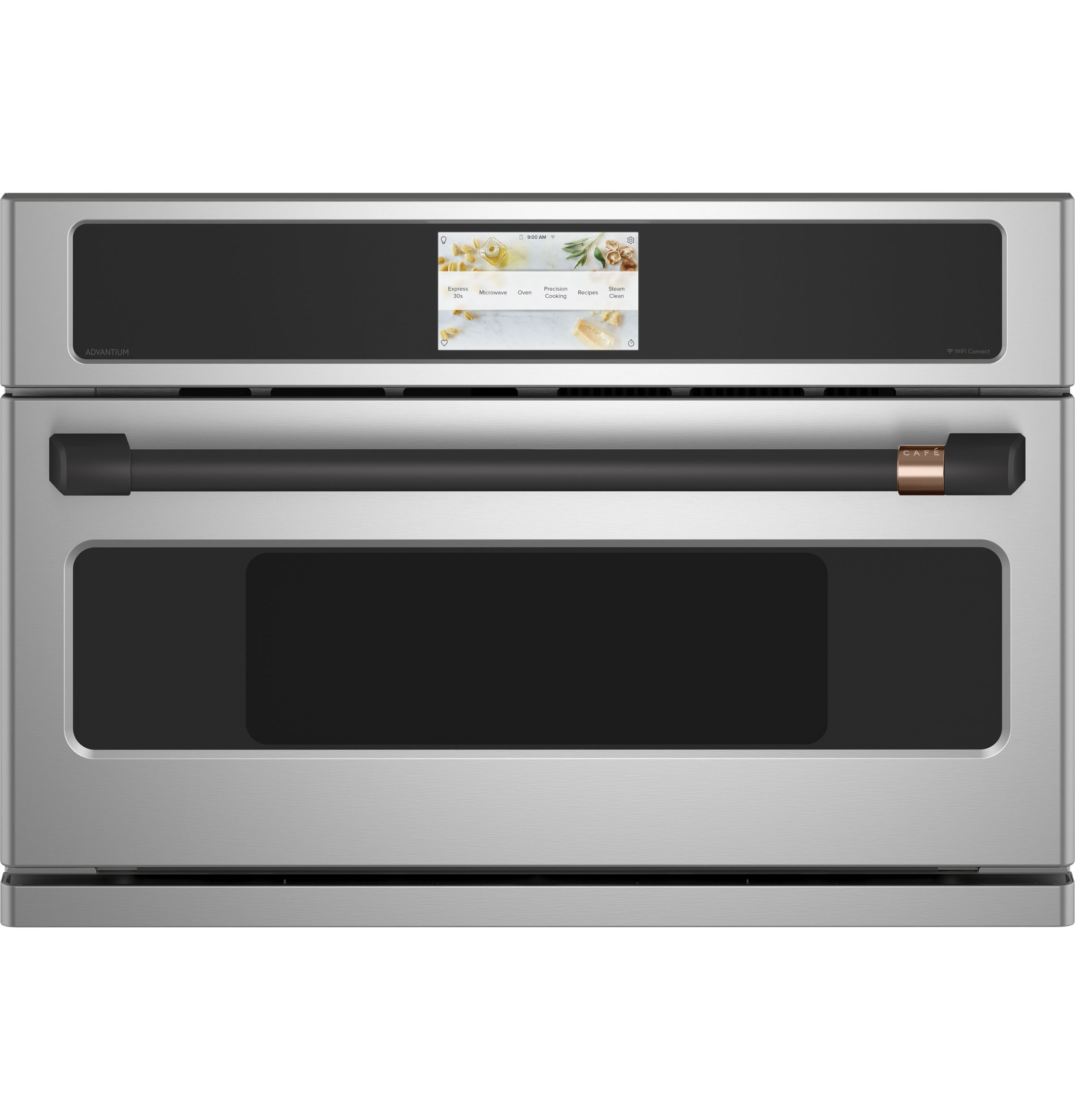 30" Width Hndl Kit for Sgl Wall Ovens Flat Black For use w/ Wall Ovens — Not Connectable view 2