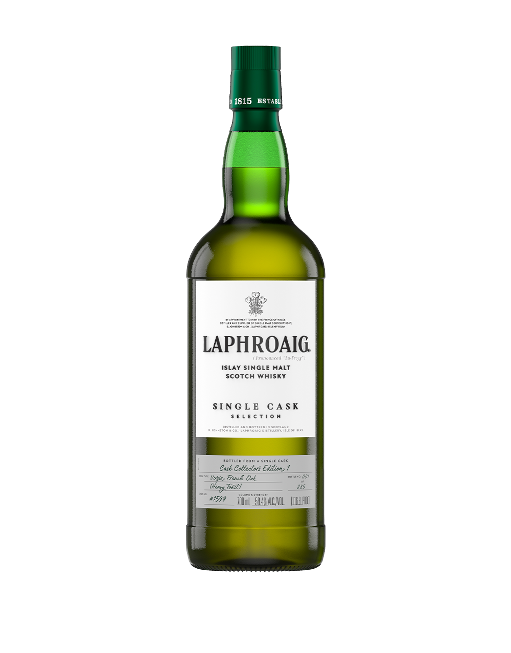 LAPHROAIG 2014 VIRGIN FRENCH OAK SINGLE CASK S0B11