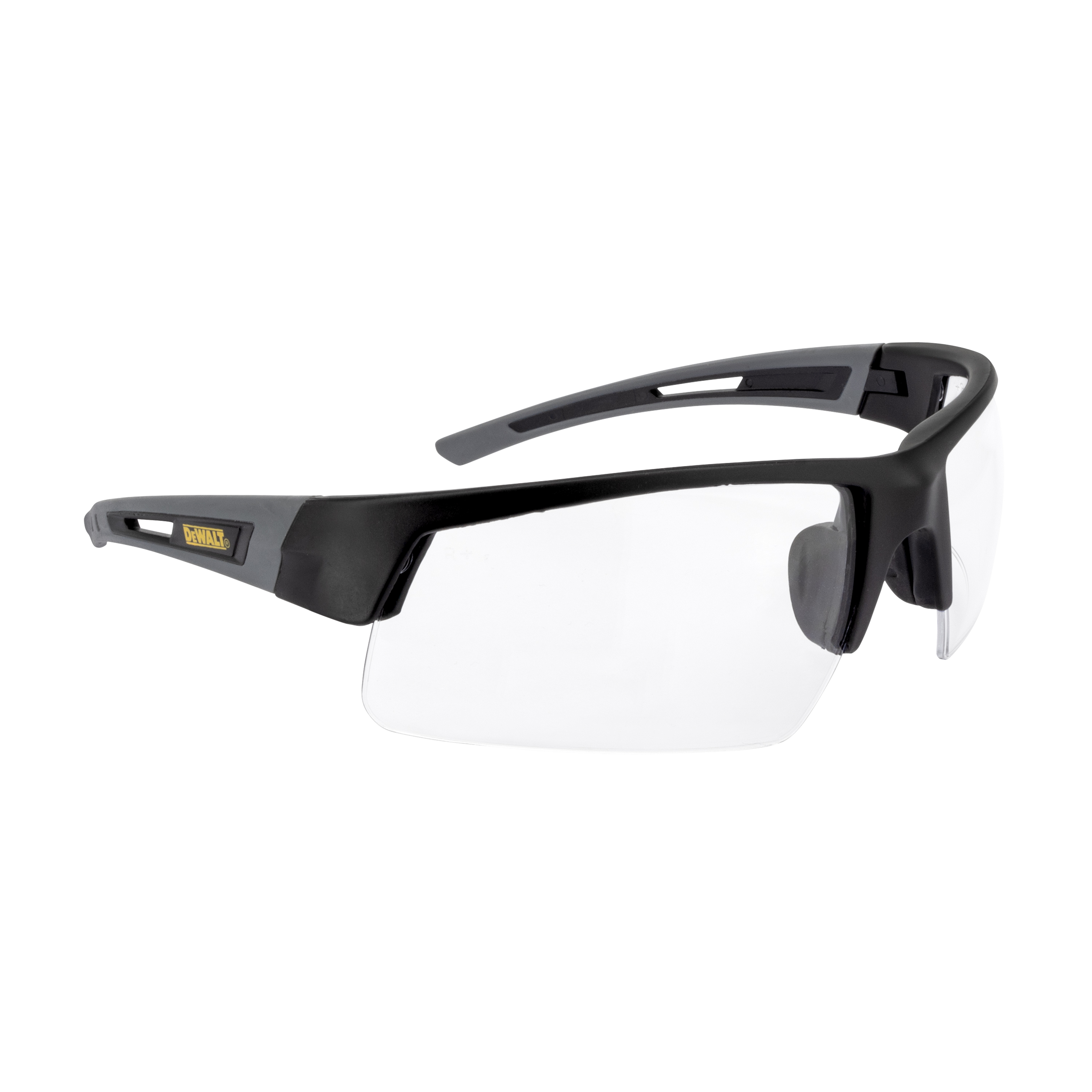 DPG100 Crosscut Retail Protective Eyewear - Black Frame - Clear Lens