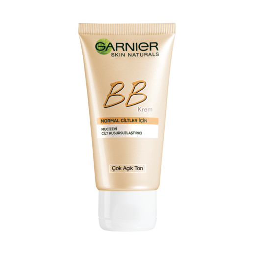 garnier bb krem mucizevi cilt kusursuzlaştırıcı çok açık ton spf 15 50ml