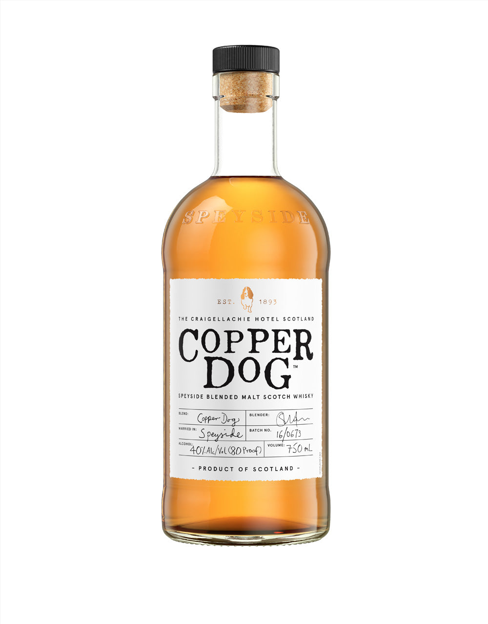 COPPER DOG BLENDED MALT SCOTCH WHISKY