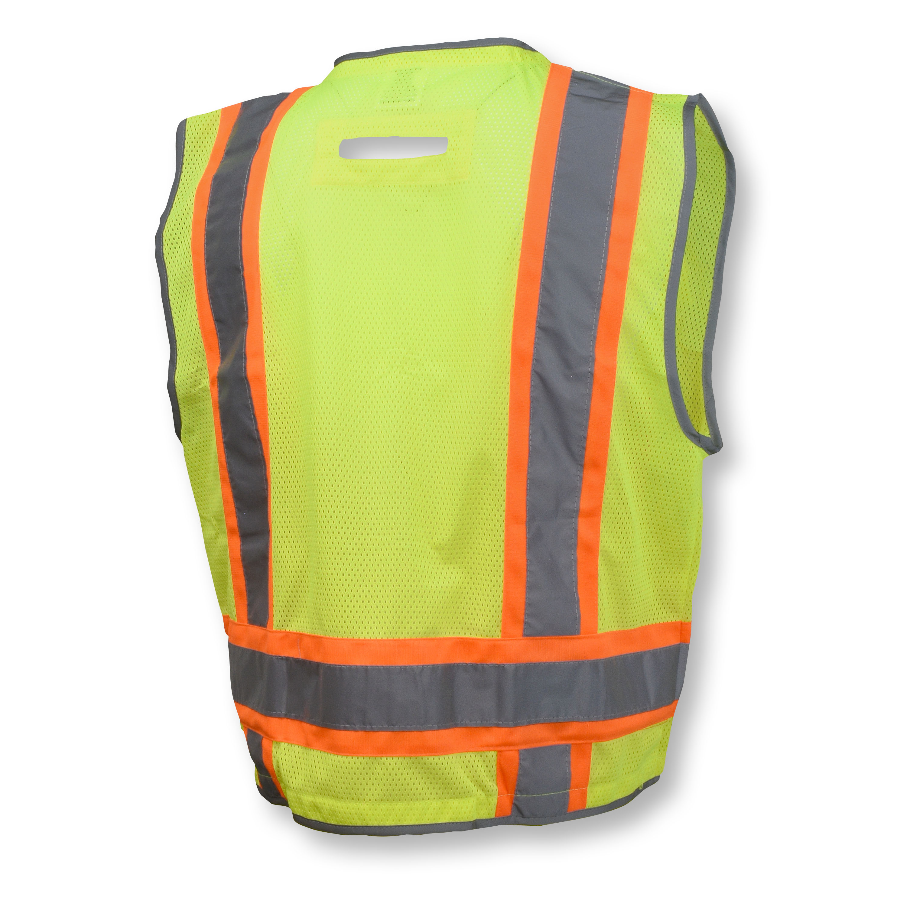 Picture of Radians SV6H Type R Class 2 Heavy Duty Two Tone Mesh Surveyor Vest with Solid Pockets