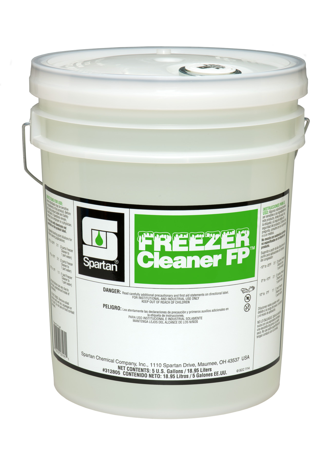 Spartan Chemical Company Freezer Cleaner FP, 5 GAL PAIL
