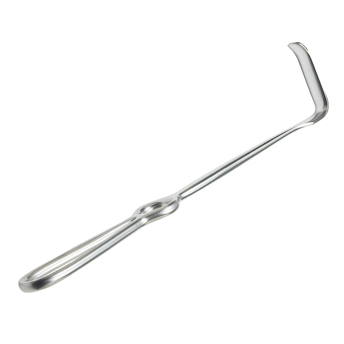 Obwegeser Type Surgical Retractor Concave, Curved Down, 10mm x 42mm