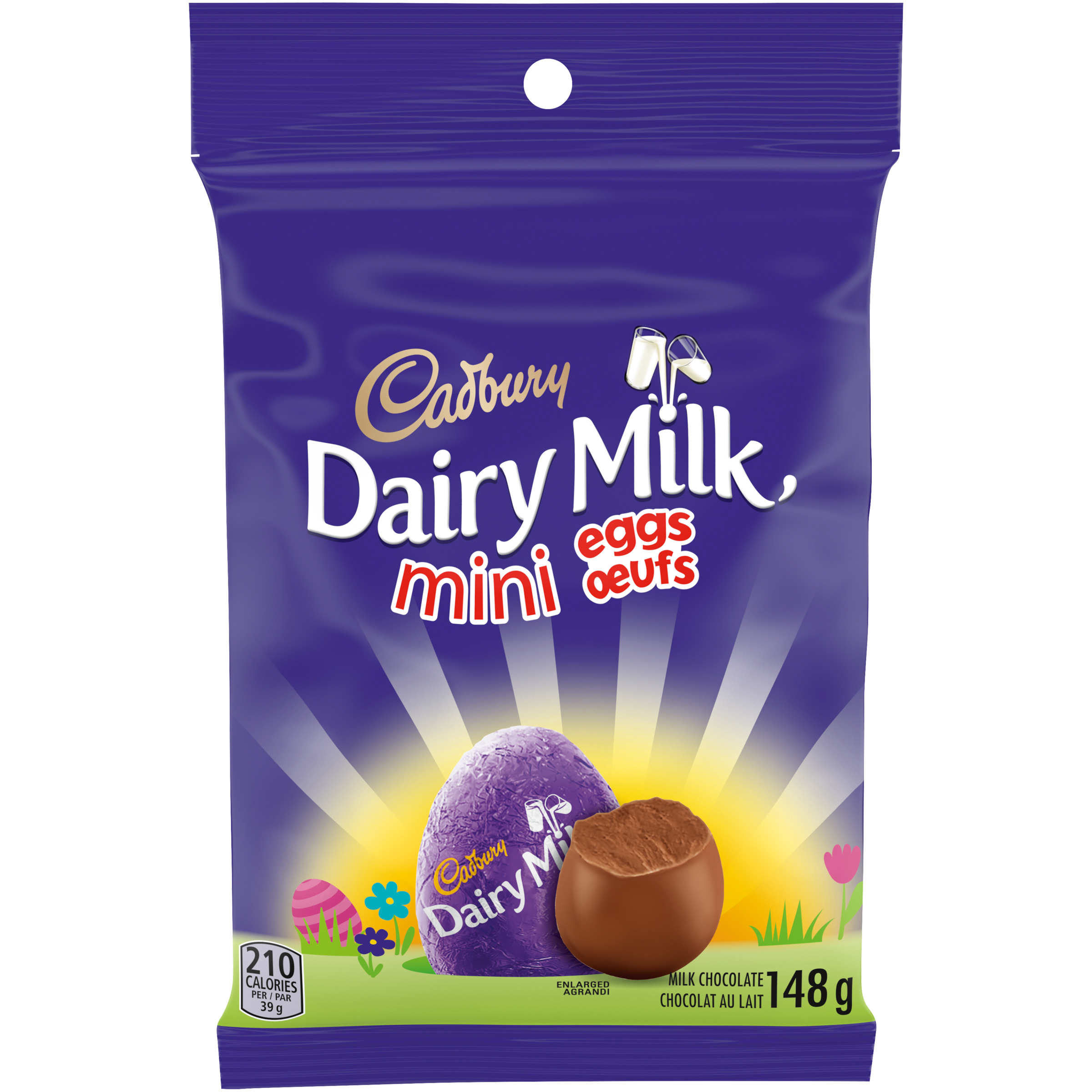 Cadbury Dairy Milk Filled Chocolate Eggs Mini 148 G