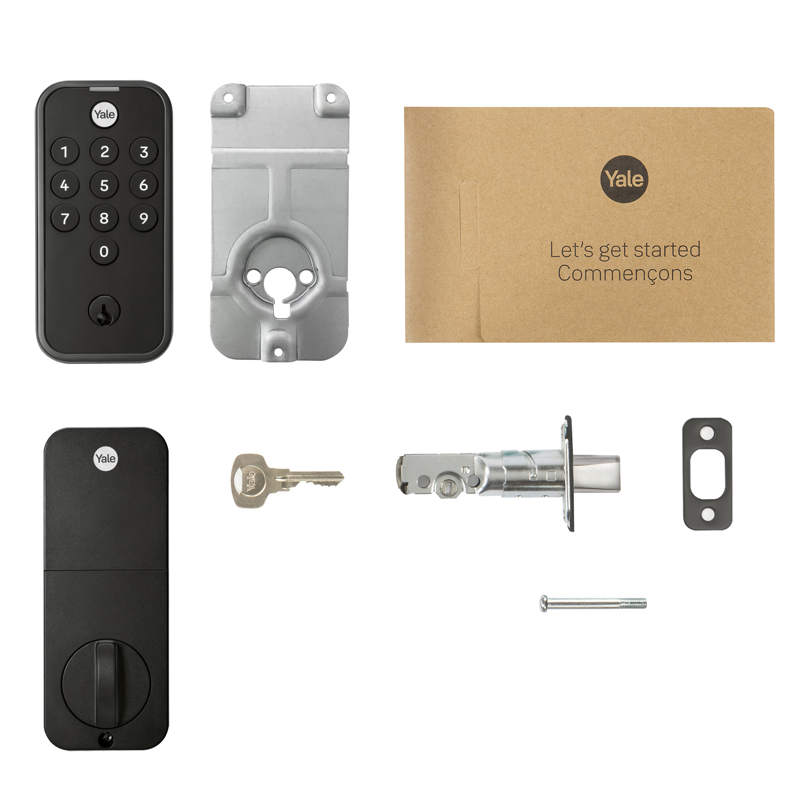 yale lock default master code