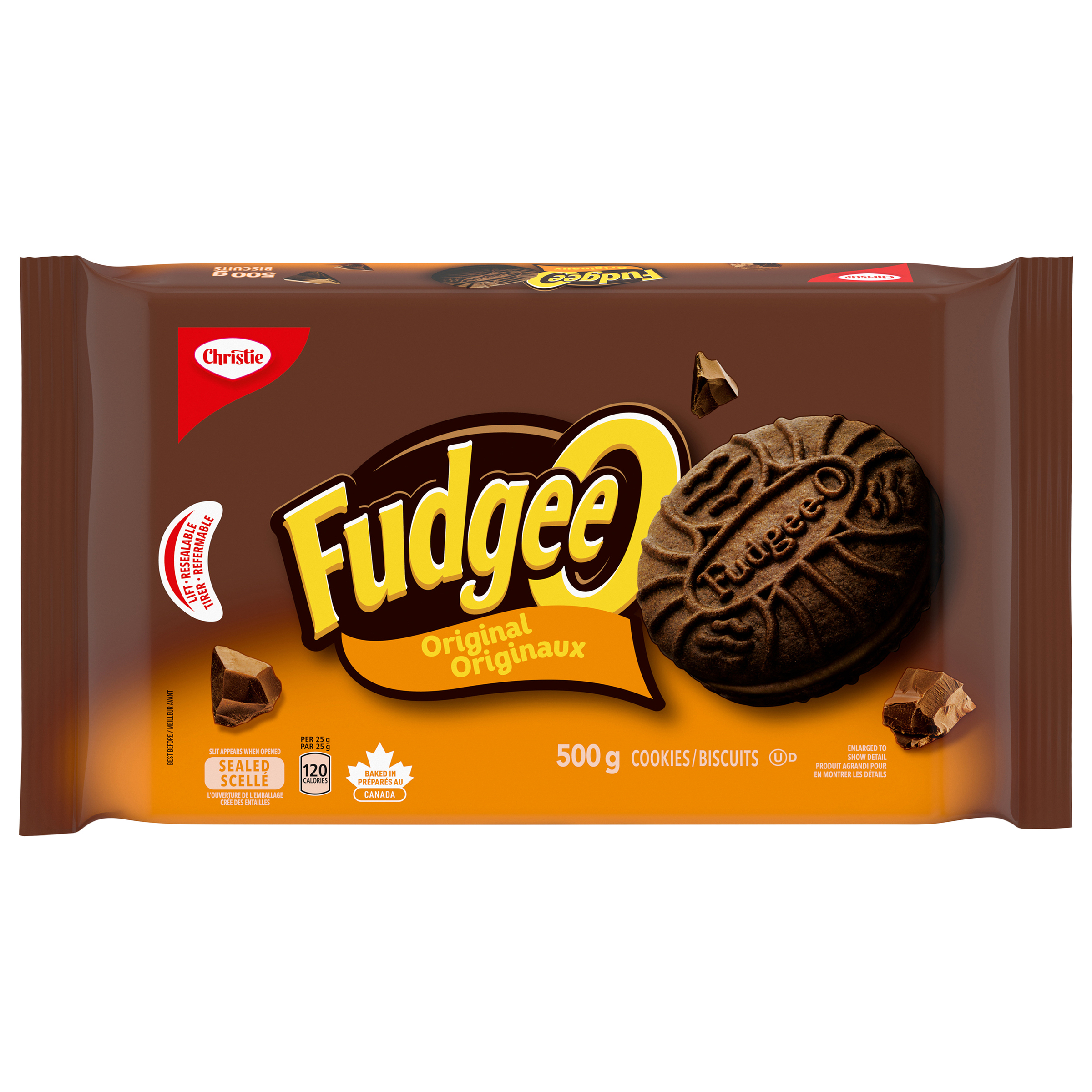 Fudgee-O Original Cookies 500g-0