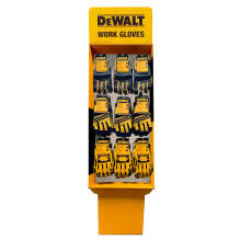 DEWALT FS9-DPG201211 Performance Synthetic Palm Gloves 6 Peg Free Standing Corrugated Display, 49 Pairs