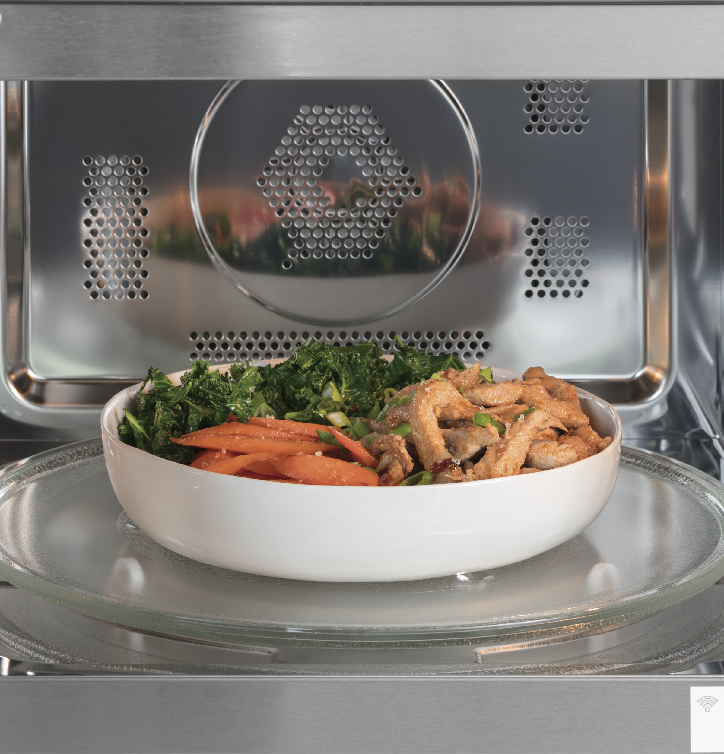 Café™ 1.5 Cu. Ft. Matte Black Countertop Microwave view 6