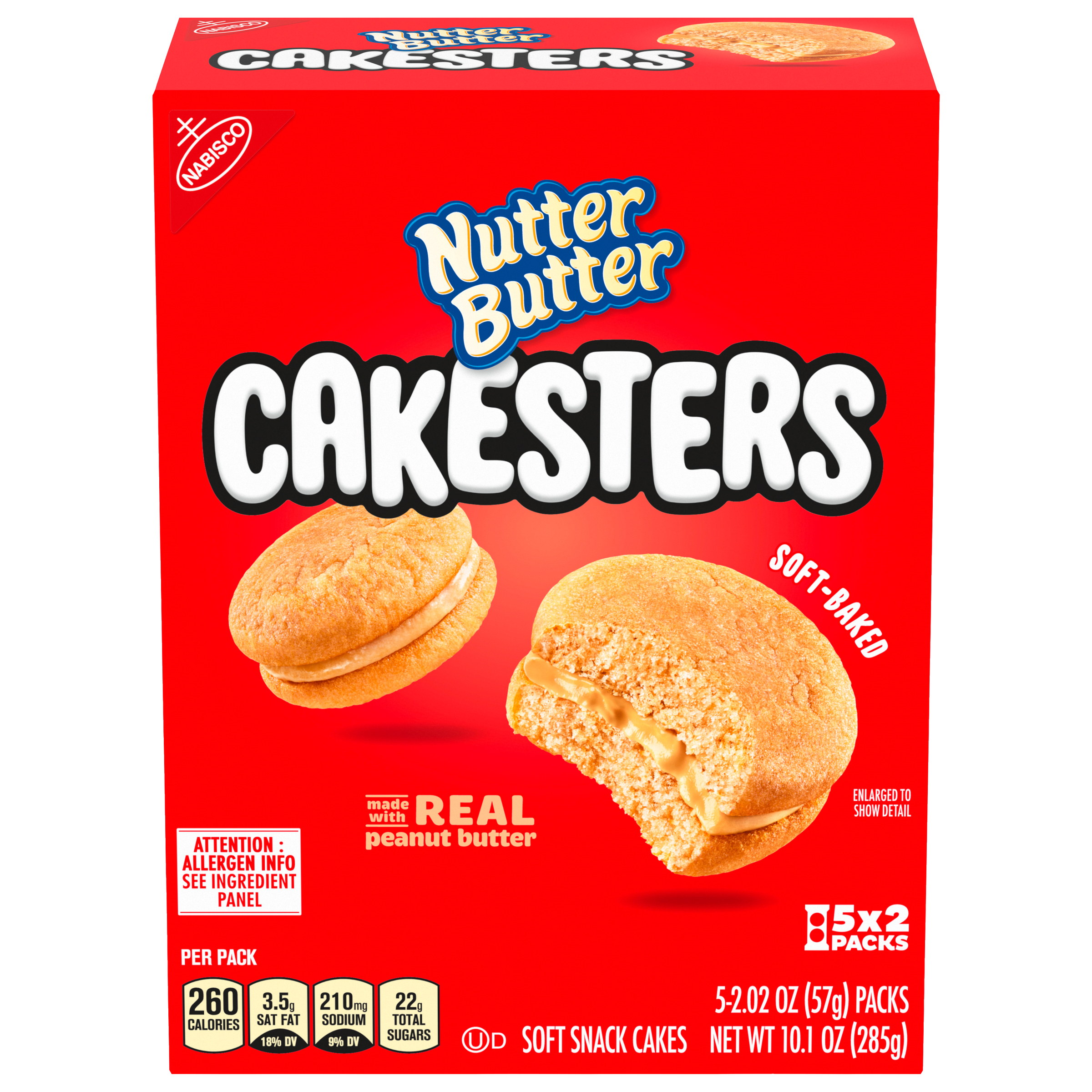 NUTTER BUTTER Cakesters Cookies 0.63 LB