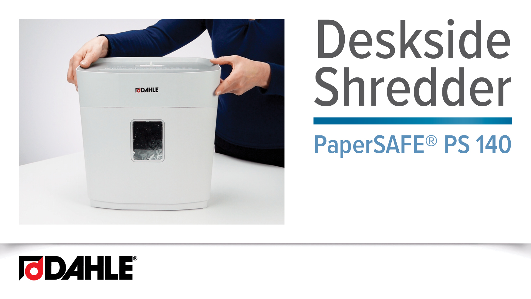 PaperSAFE® PS 140 Desk Side Shredder Video