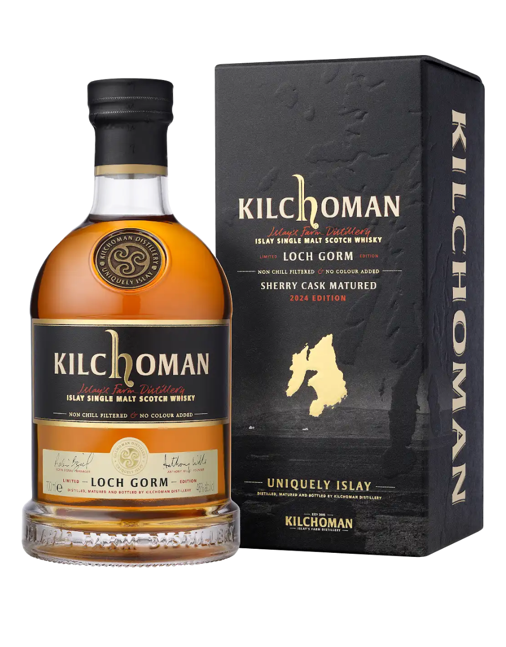KILCHOMAN LOCH GORM ISLAY SINGLE MALT SCOTCH WHISKEY