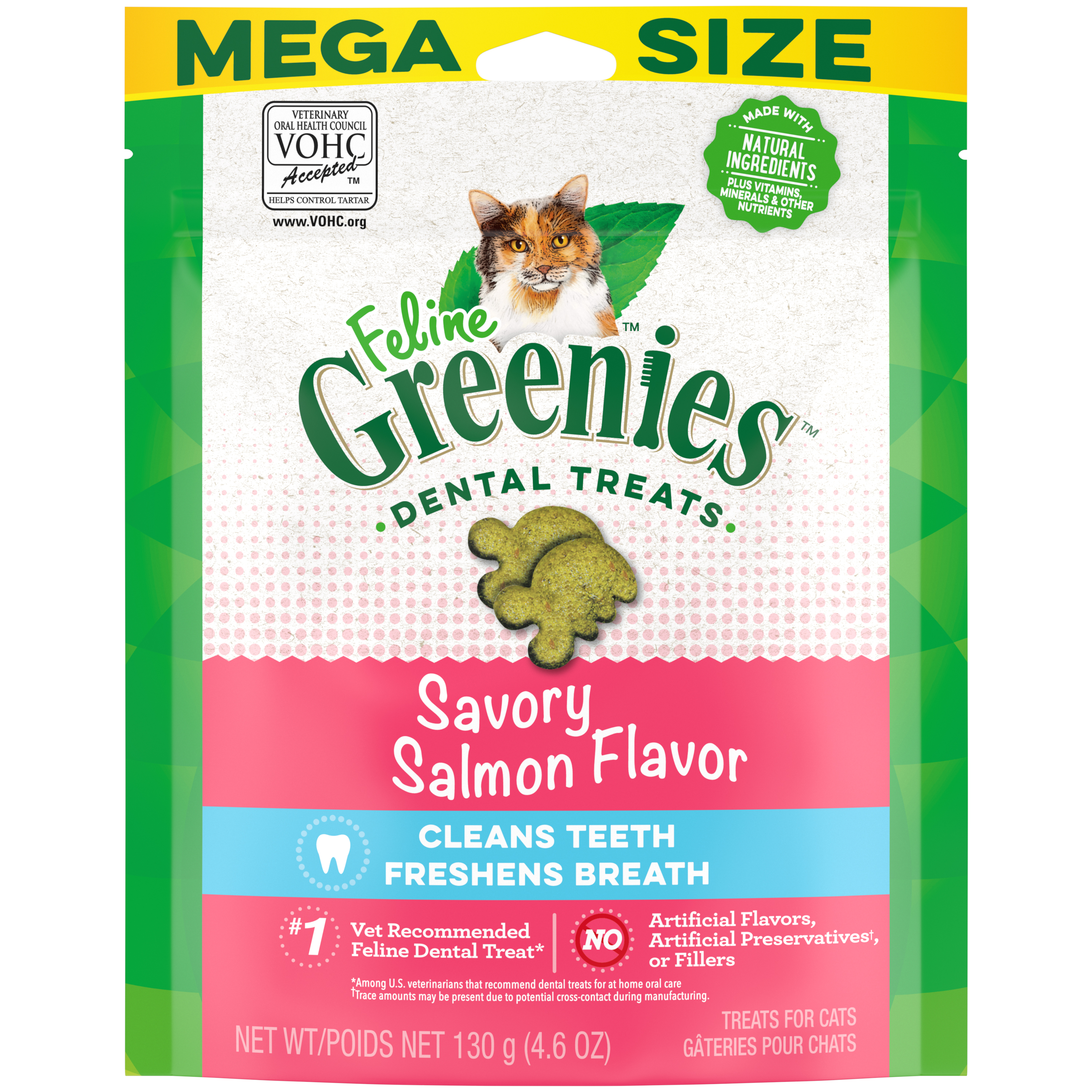 4.6 oz. Greenies Feline Salmon - Treats