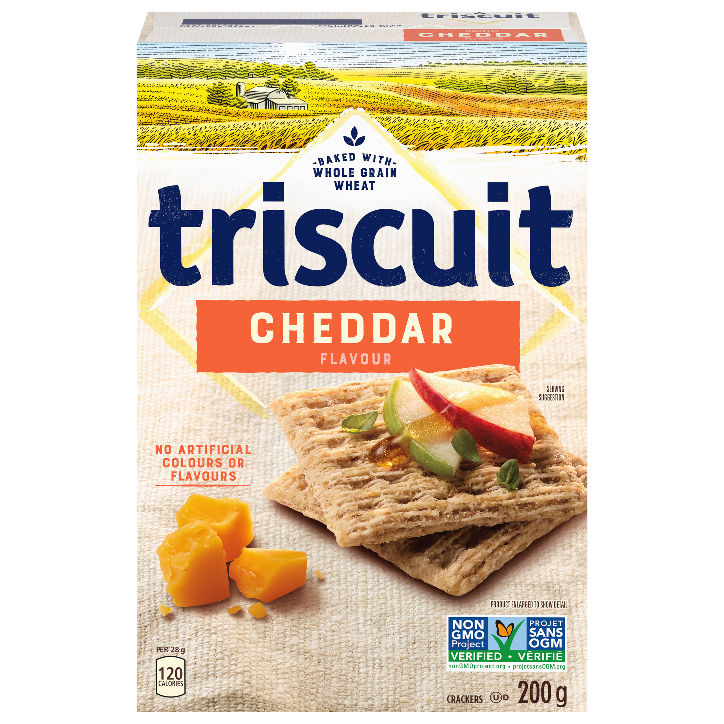 Triscuit Cheddar Crackers 200 G