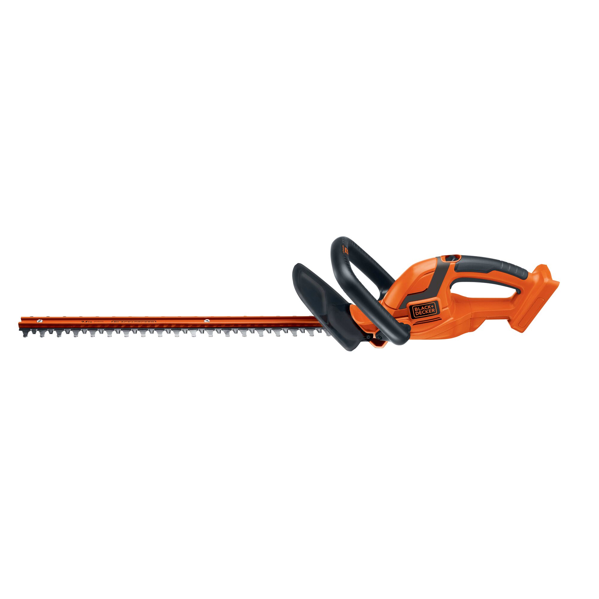 40 Volt Max Cordless Hedge Trimmer on white background.