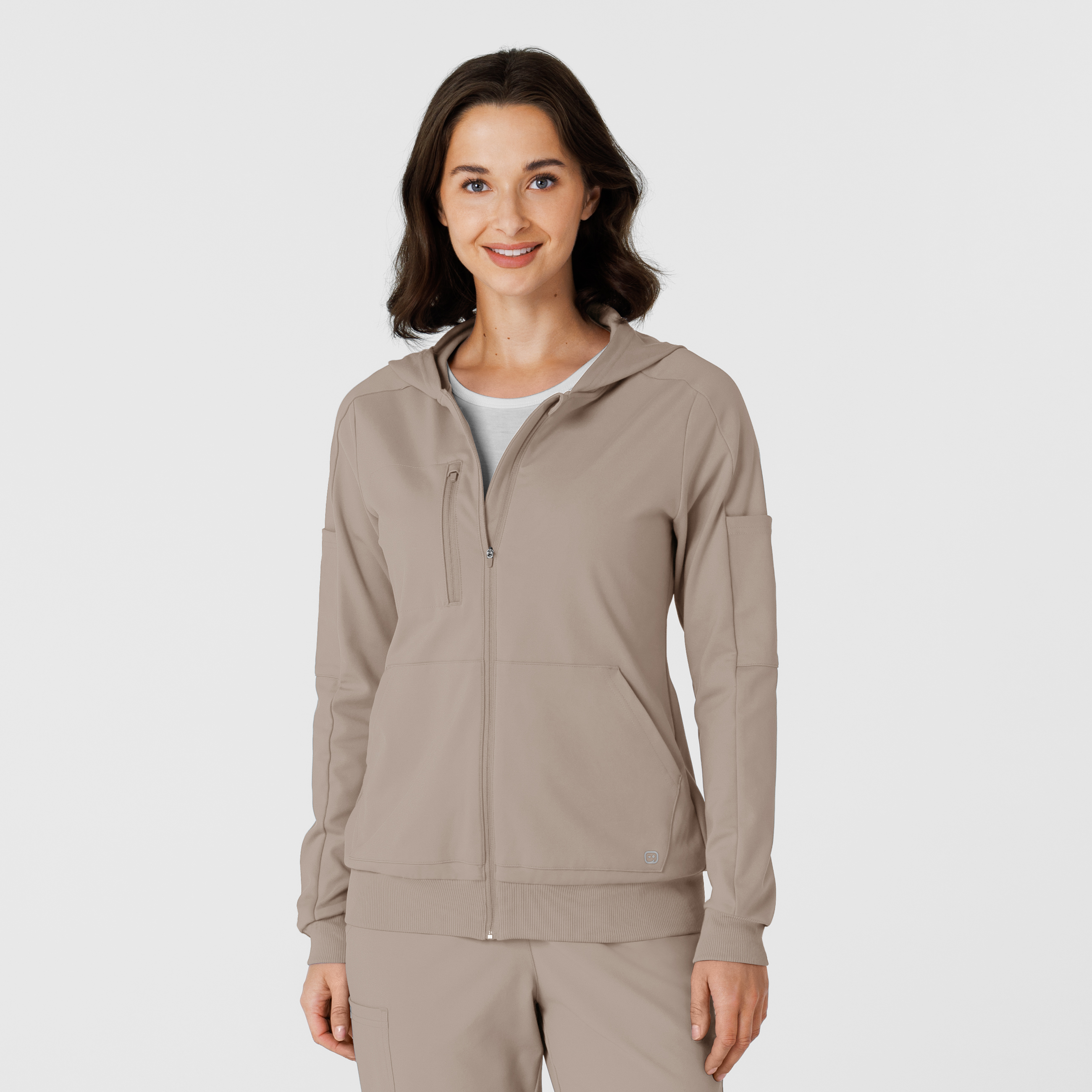 RENEW Knit Women&#8216;s Zip Hoodie-Wonder Wink