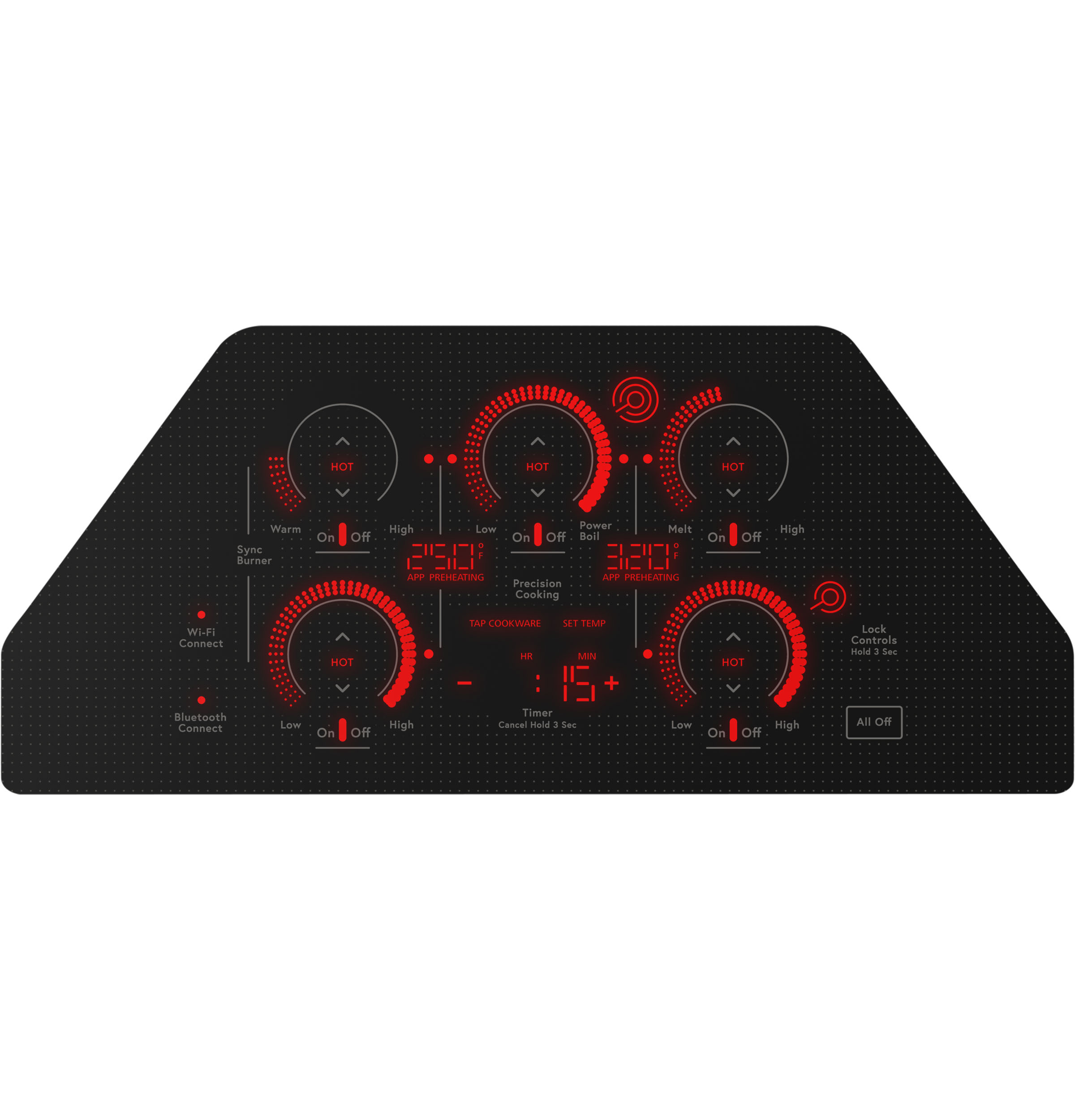 Café™ 30" Stainless Steel Electric Cooktop view 4