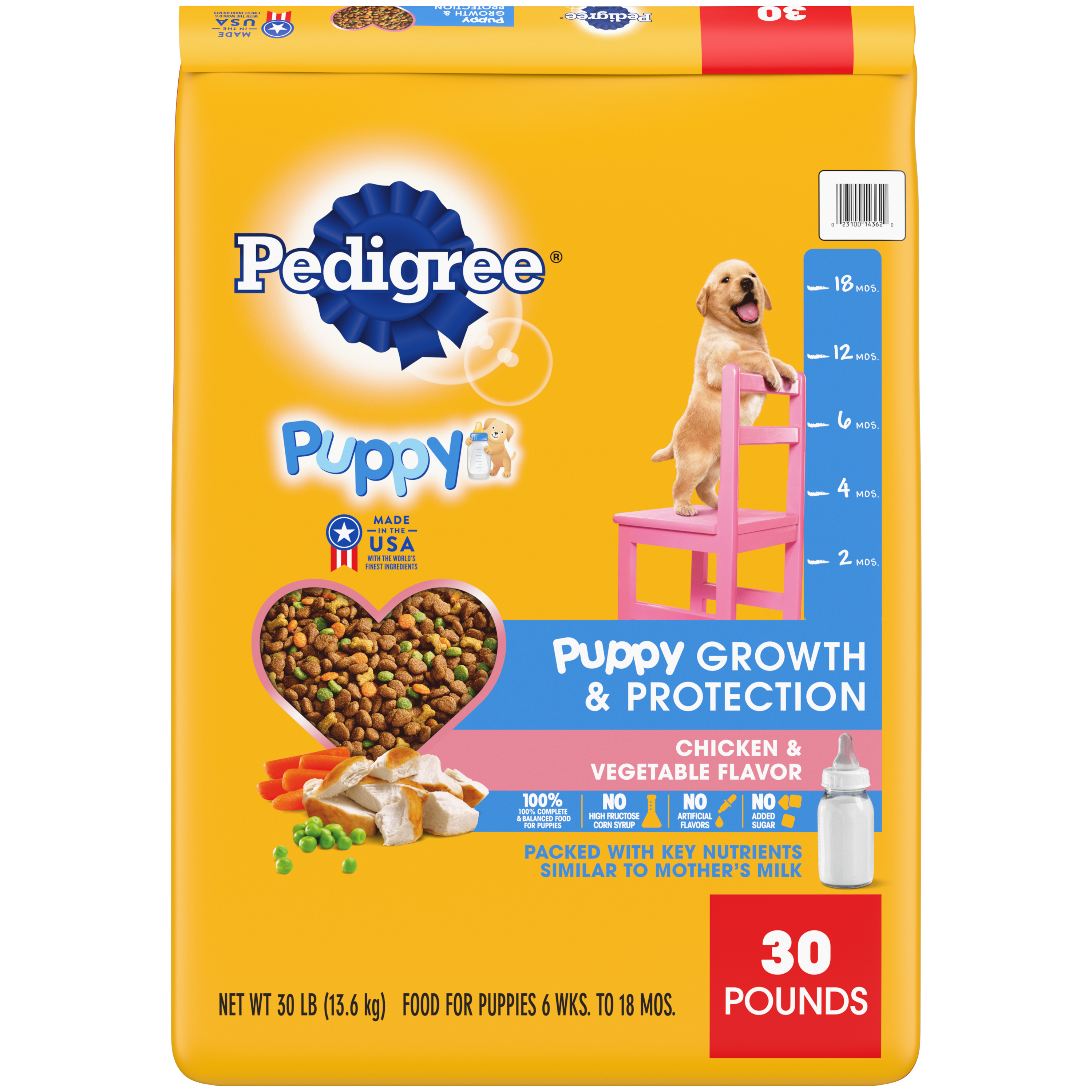 30 Lb Pedigree Puppy Chicken - Healing/First Aid