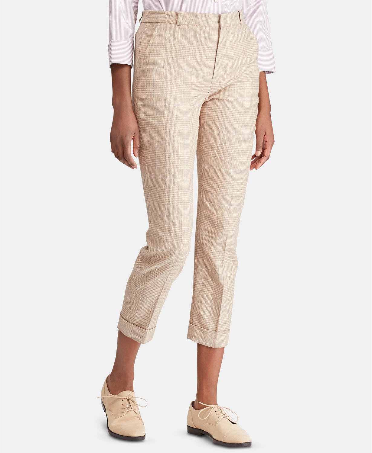 beige skinny pants