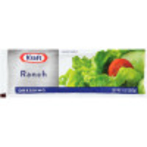 Single serve salad dressing packets