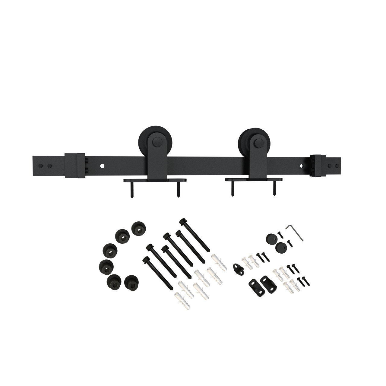 Sliding Barn Door Hardware - 8' Top Mount