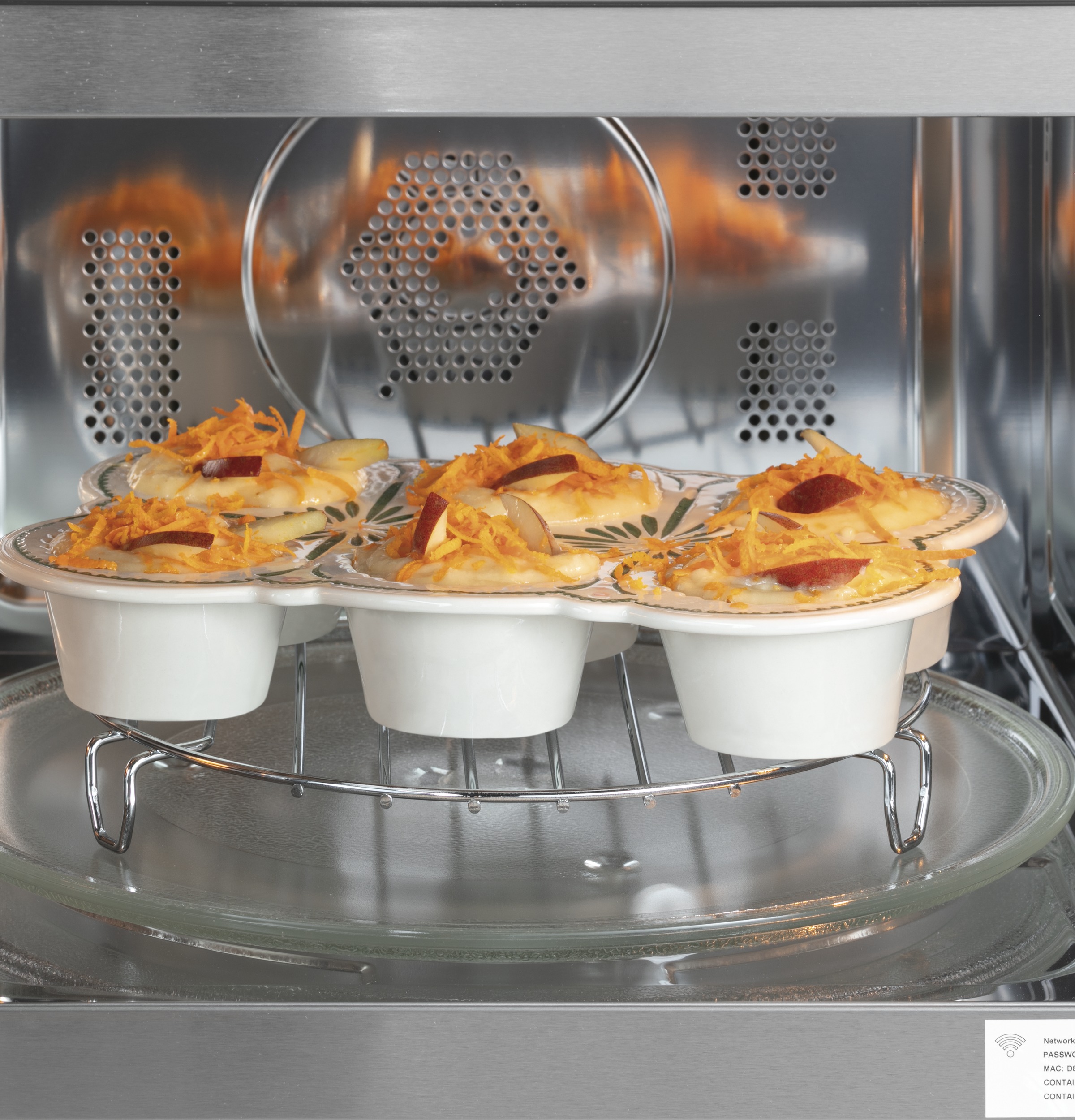 Café™ 1.5 Cu. Ft. Matte White Countertop Microwave view 6