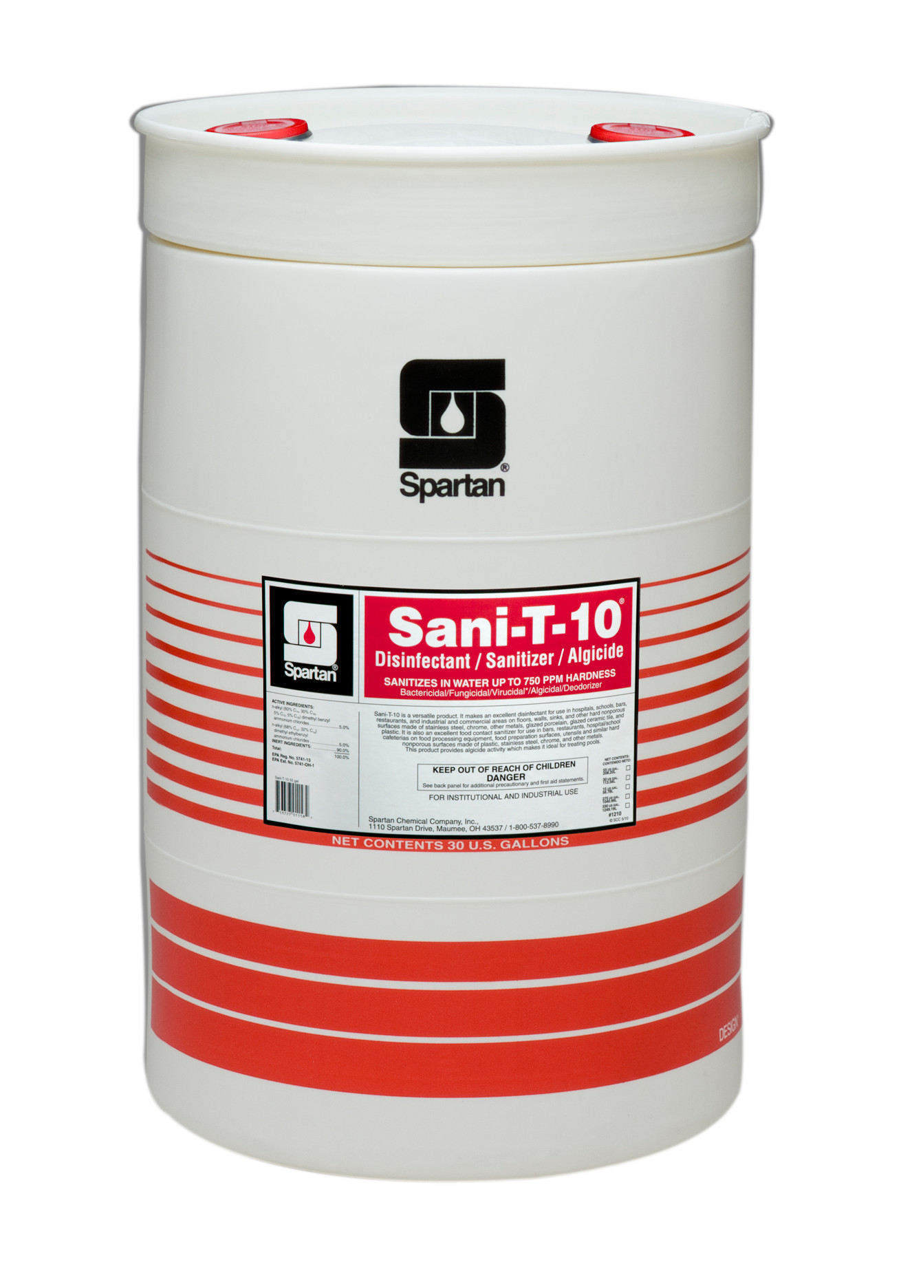 Spartan Chemical Company Sani-T-10, 30 GAL DRUM