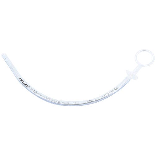 Each - AIRCARE® Endotracheal Tube Oral/Nasal w/Preloaded Stylet 4.0mm Uncuffed