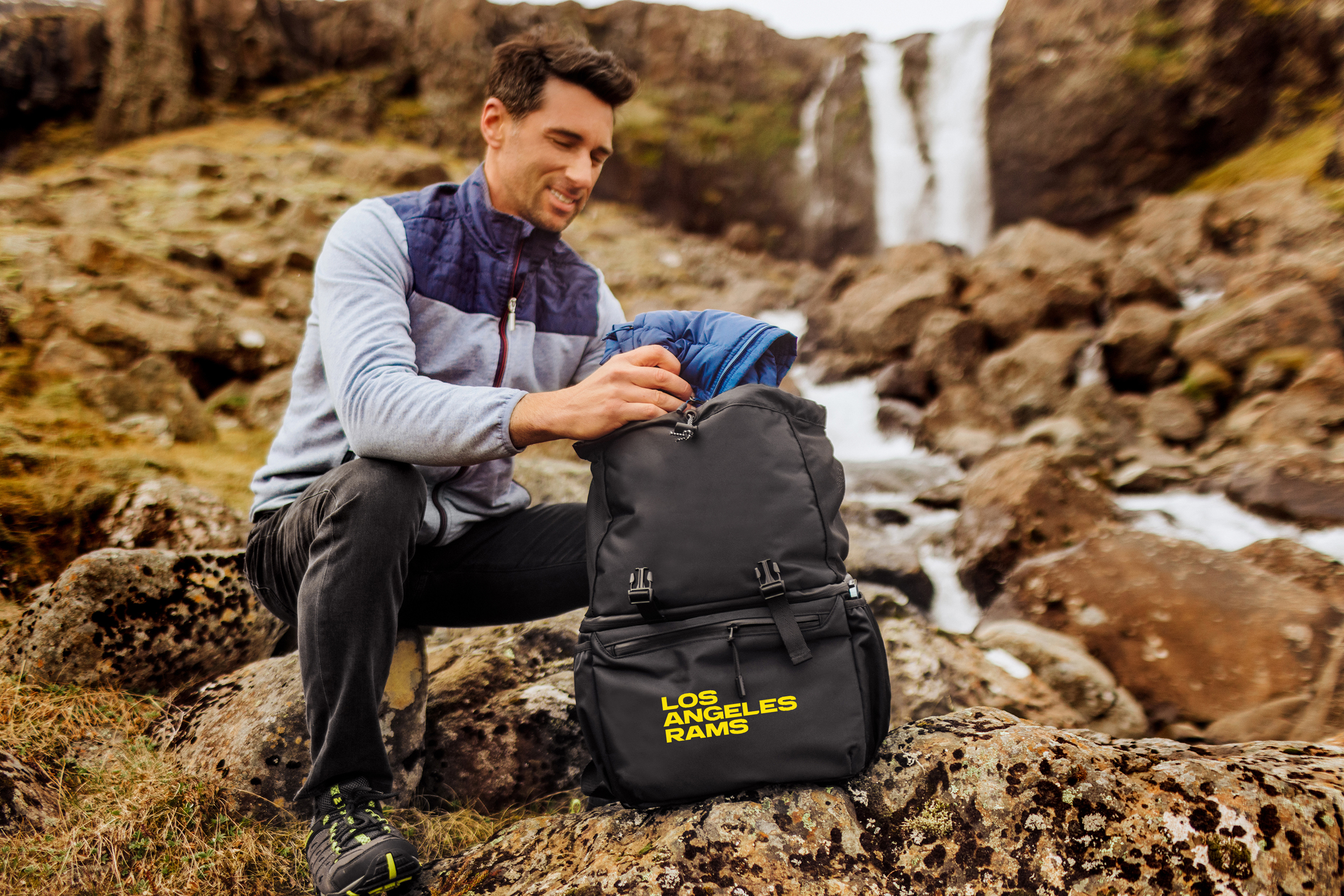 Los Angeles Rams - Tarana Recycled Backpack Cooler