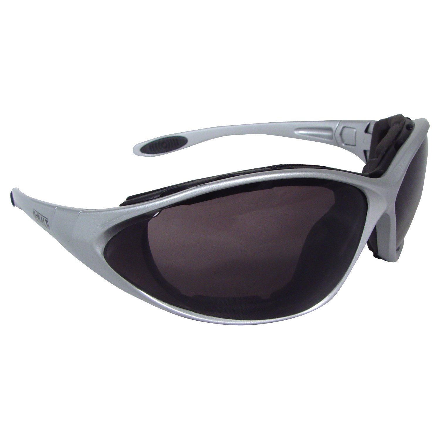 DPG95 Framework Protective Eyewear - Silver Frame - Smoke Lens
