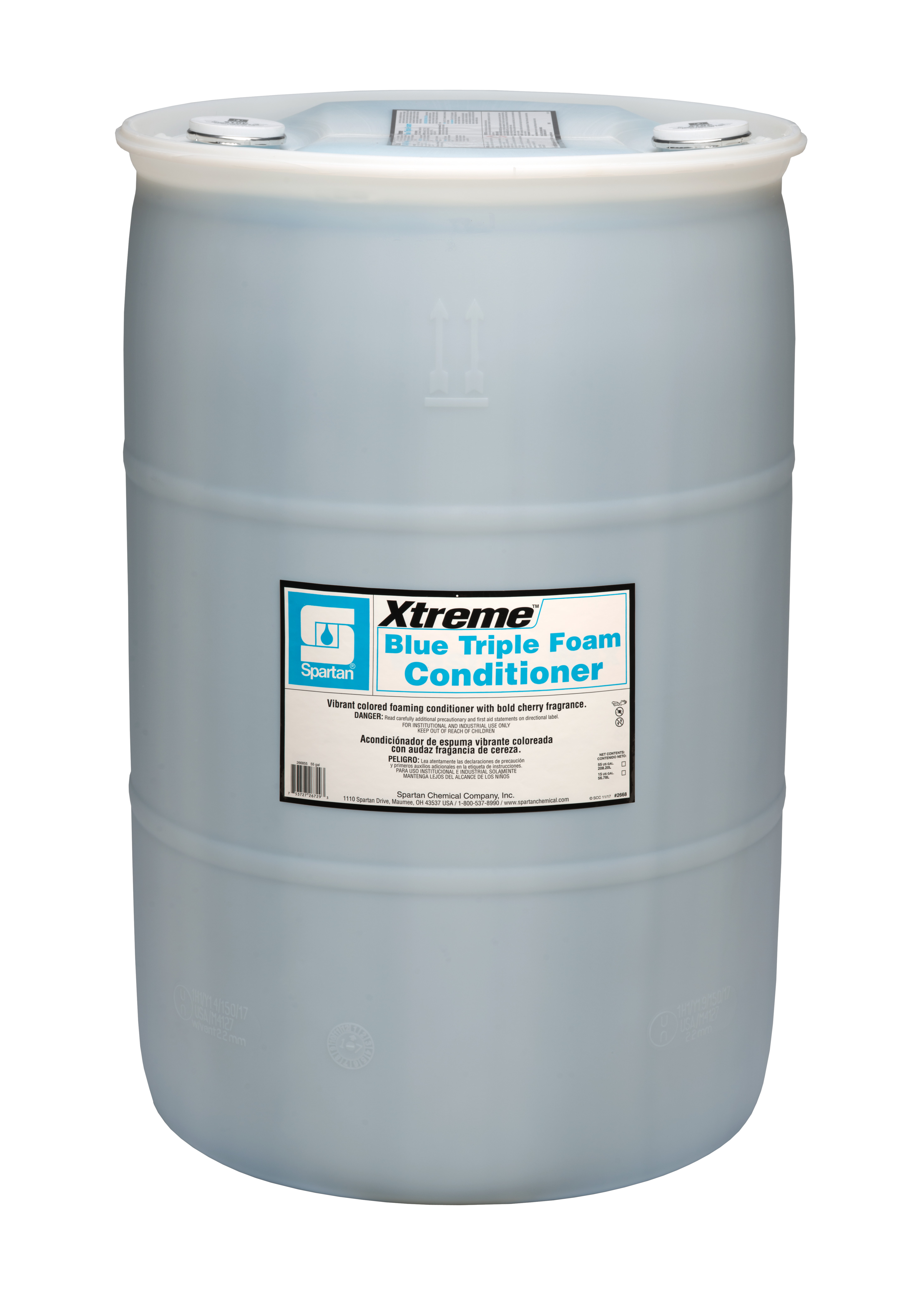 Spartan Chemical Company Xtreme Blue Triple Foam Conditioner, 55 GAL DRUM