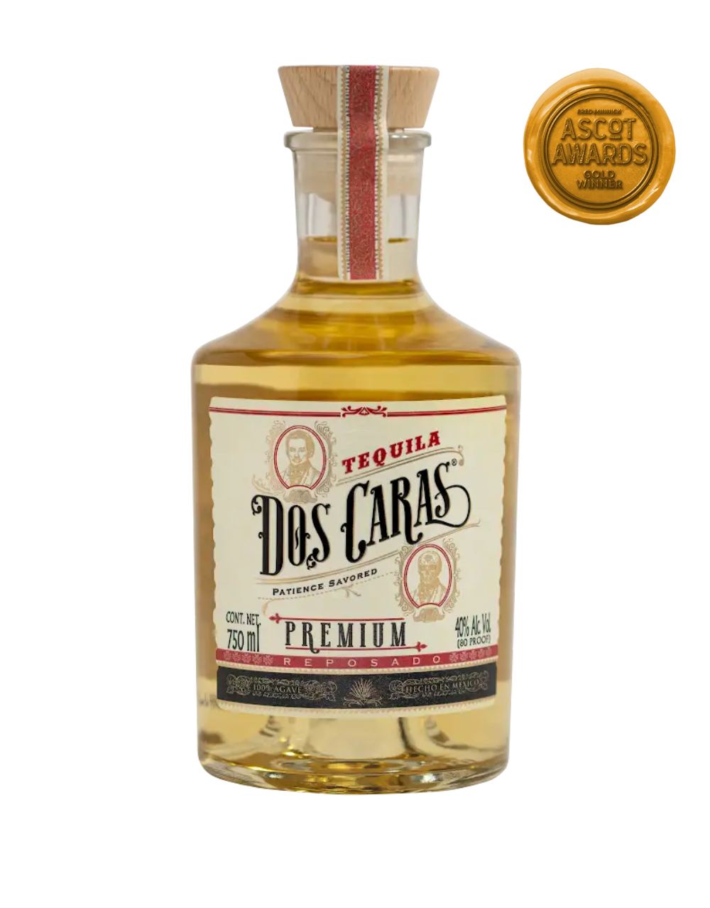 DOS CARAS TEQUILA PREMIUM REPOSADO