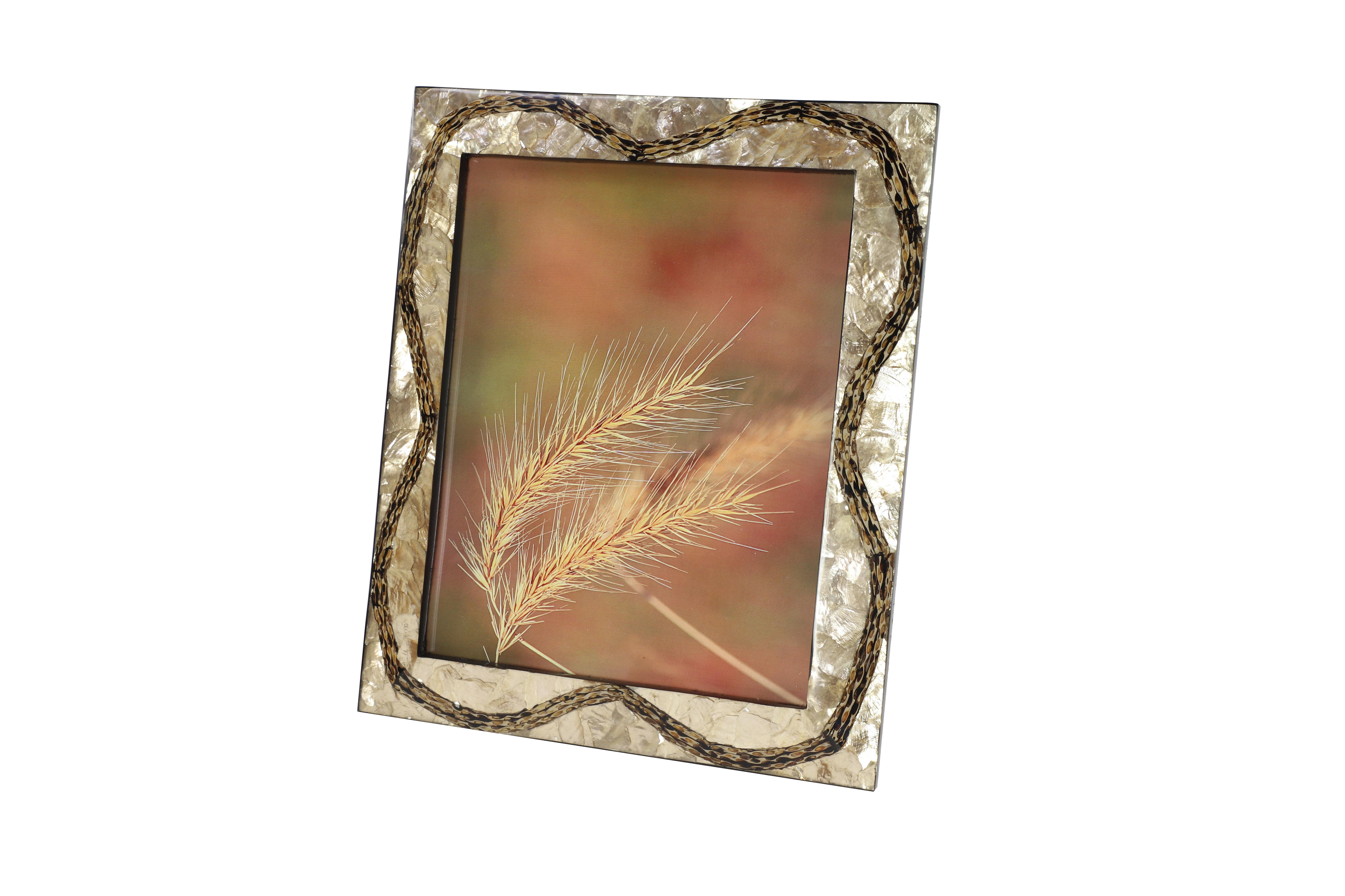(5 pieces) Gold Resin  Photo Frame, 10\" x 1\" x 12\"