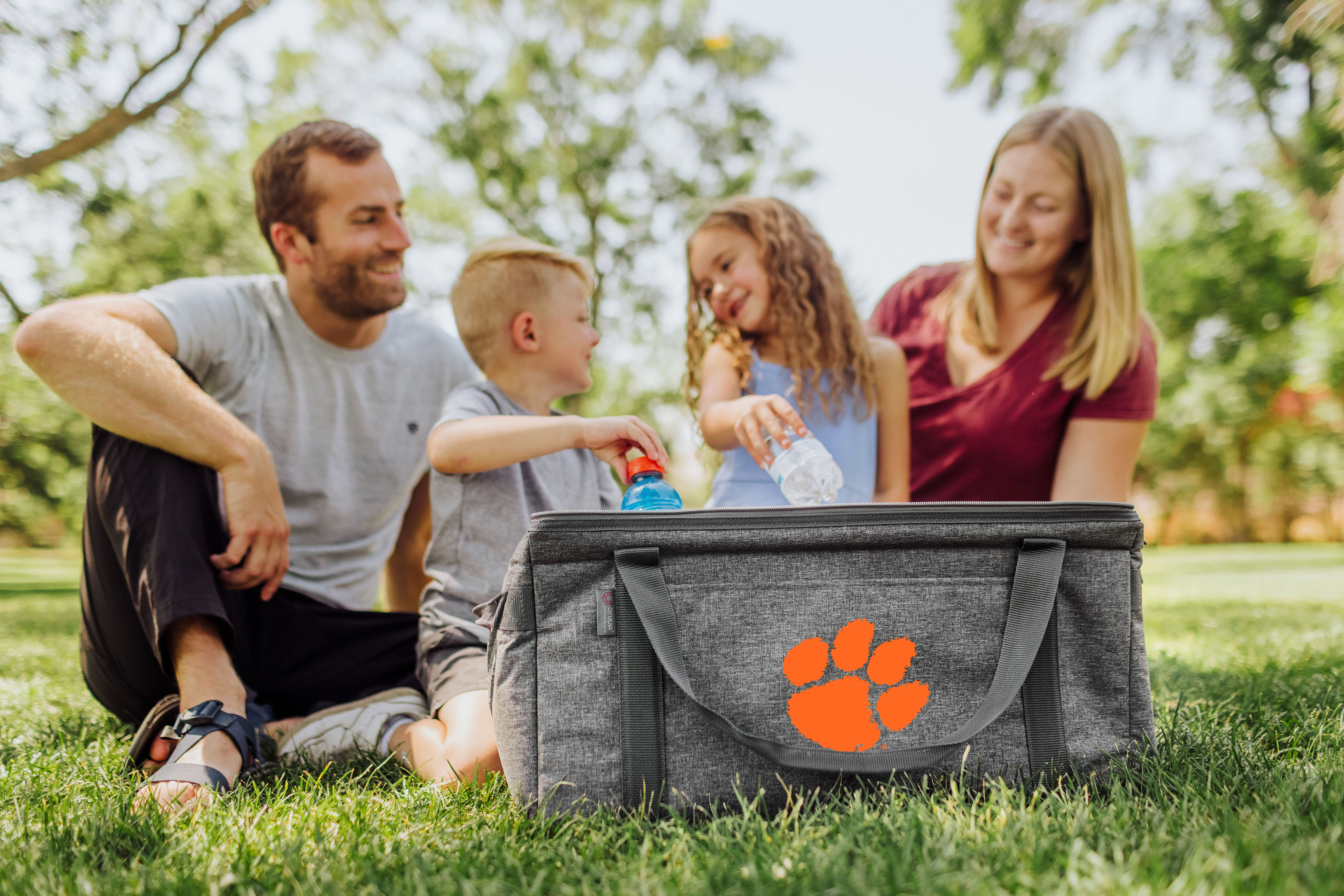 Clemson Tigers - 64 Can Collapsible Cooler