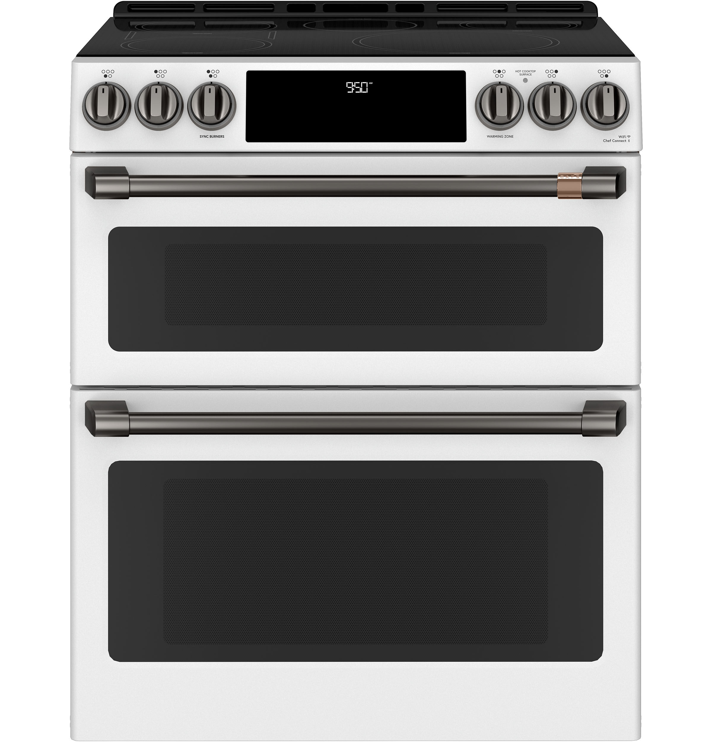 Front Cntrl Induction Knobs,Hndls Brushed Black — Not Connectable view 4