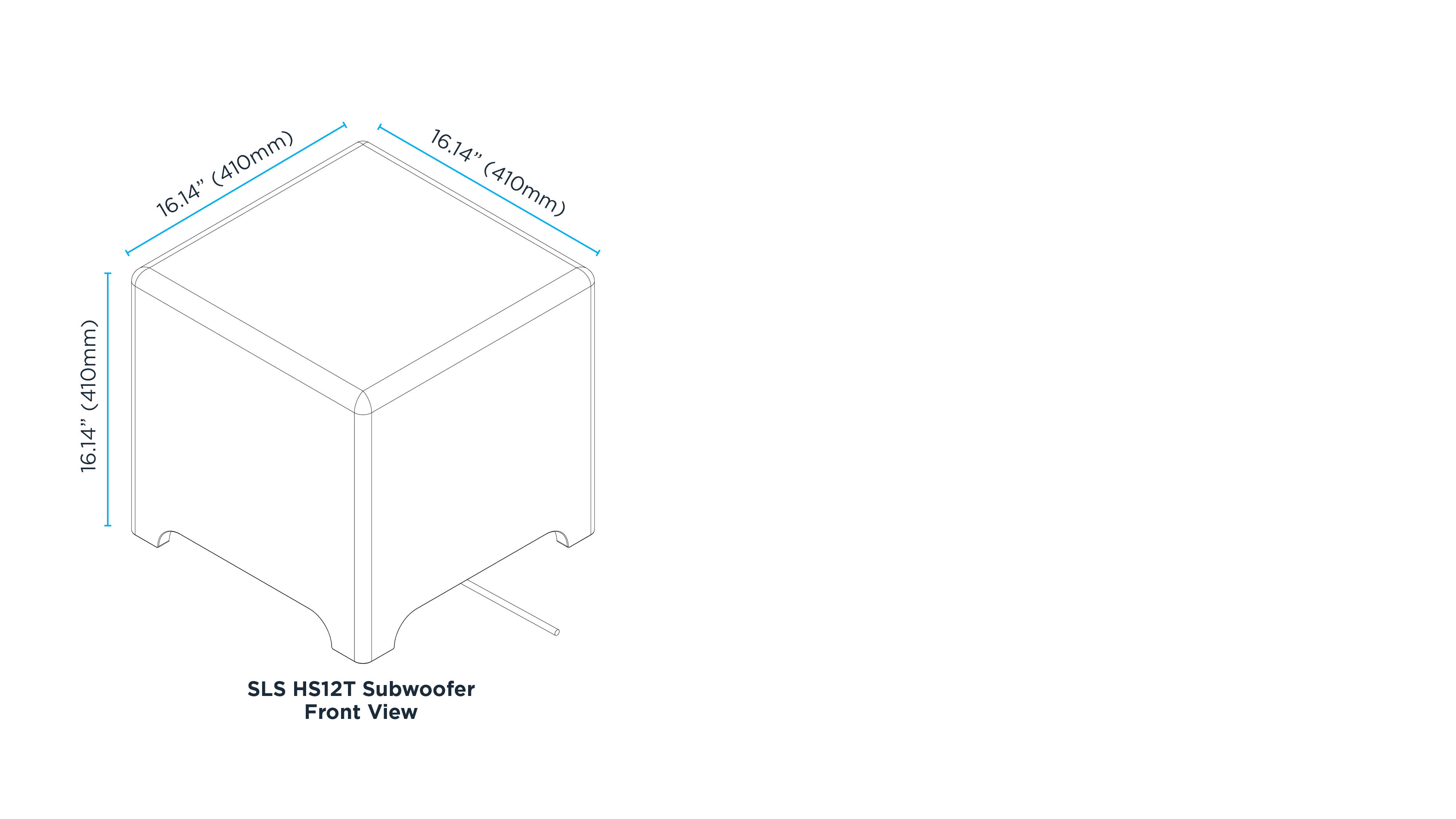 HS12T SUB Dimensional Drawings