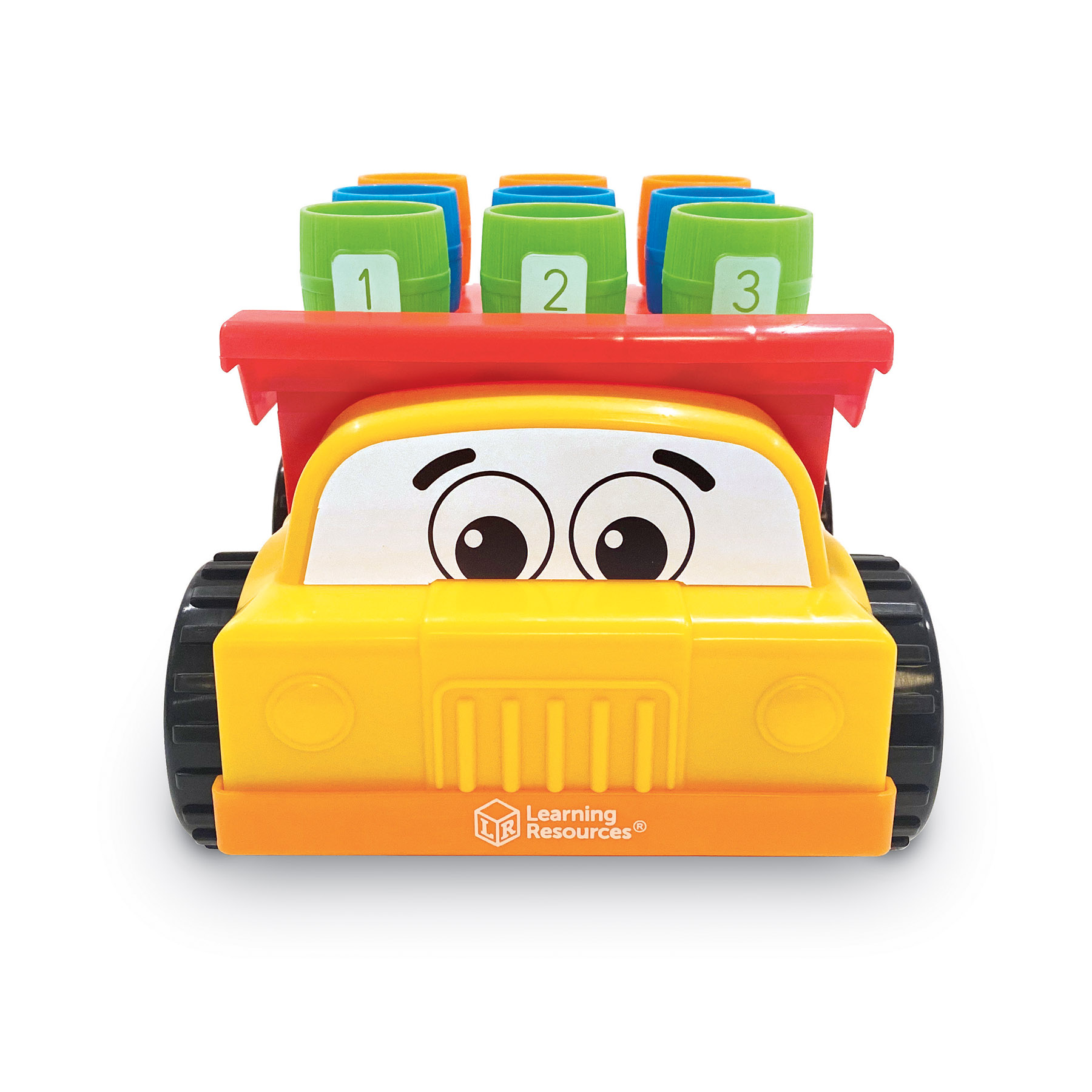 Learning Resources Tony the Peg Stacker Dump Truck image number null