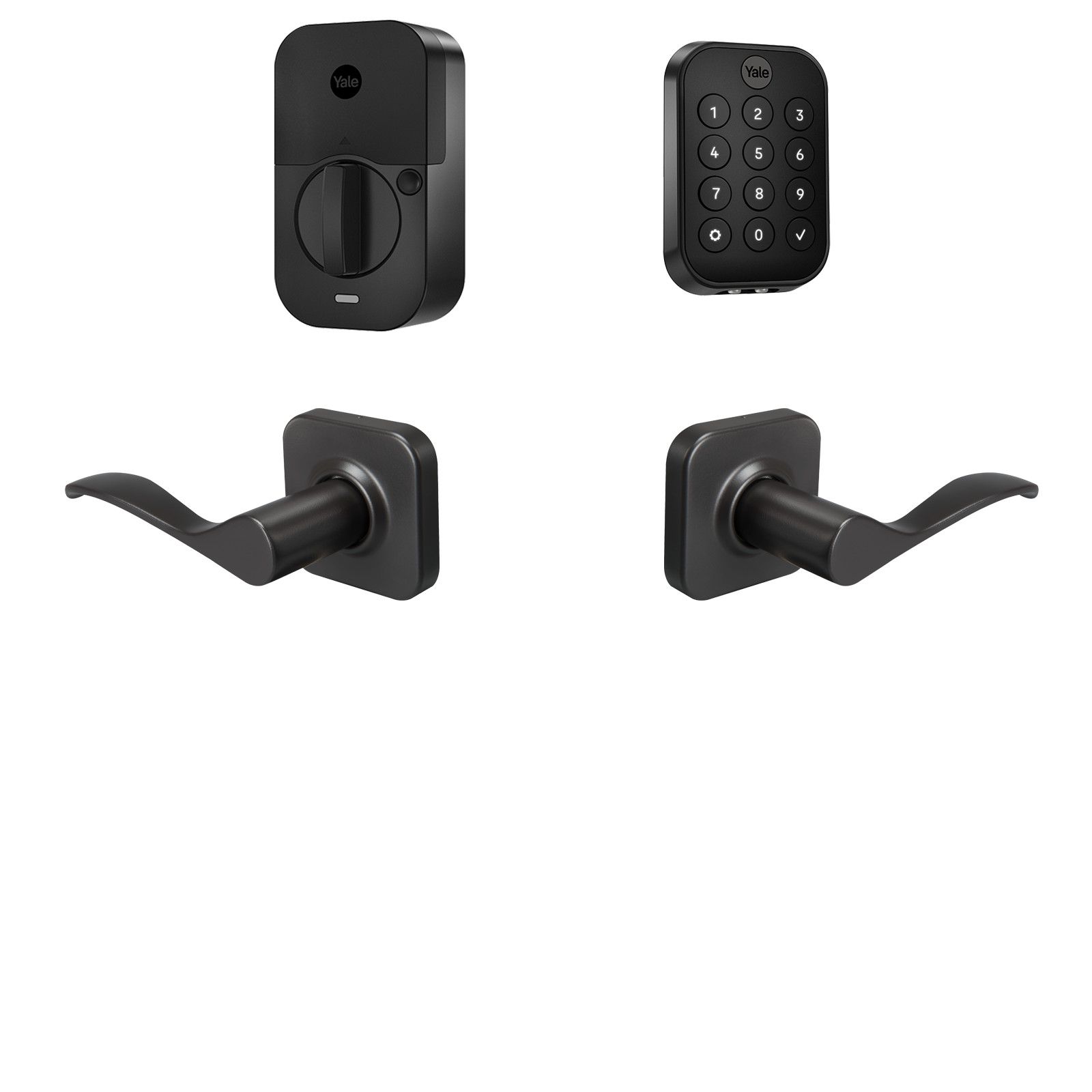 Yale Assure Lock 2 Key-Free Keypad with Bluetooth and Norwood Lever